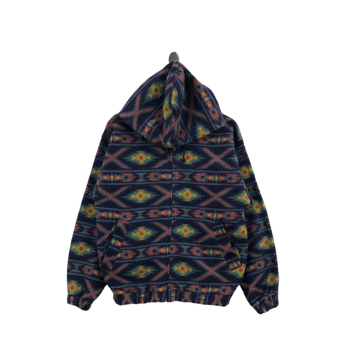 Pick!! Vtg DESCENTE NAVAJO Fleece Hoodie Sweatshirt Pullover