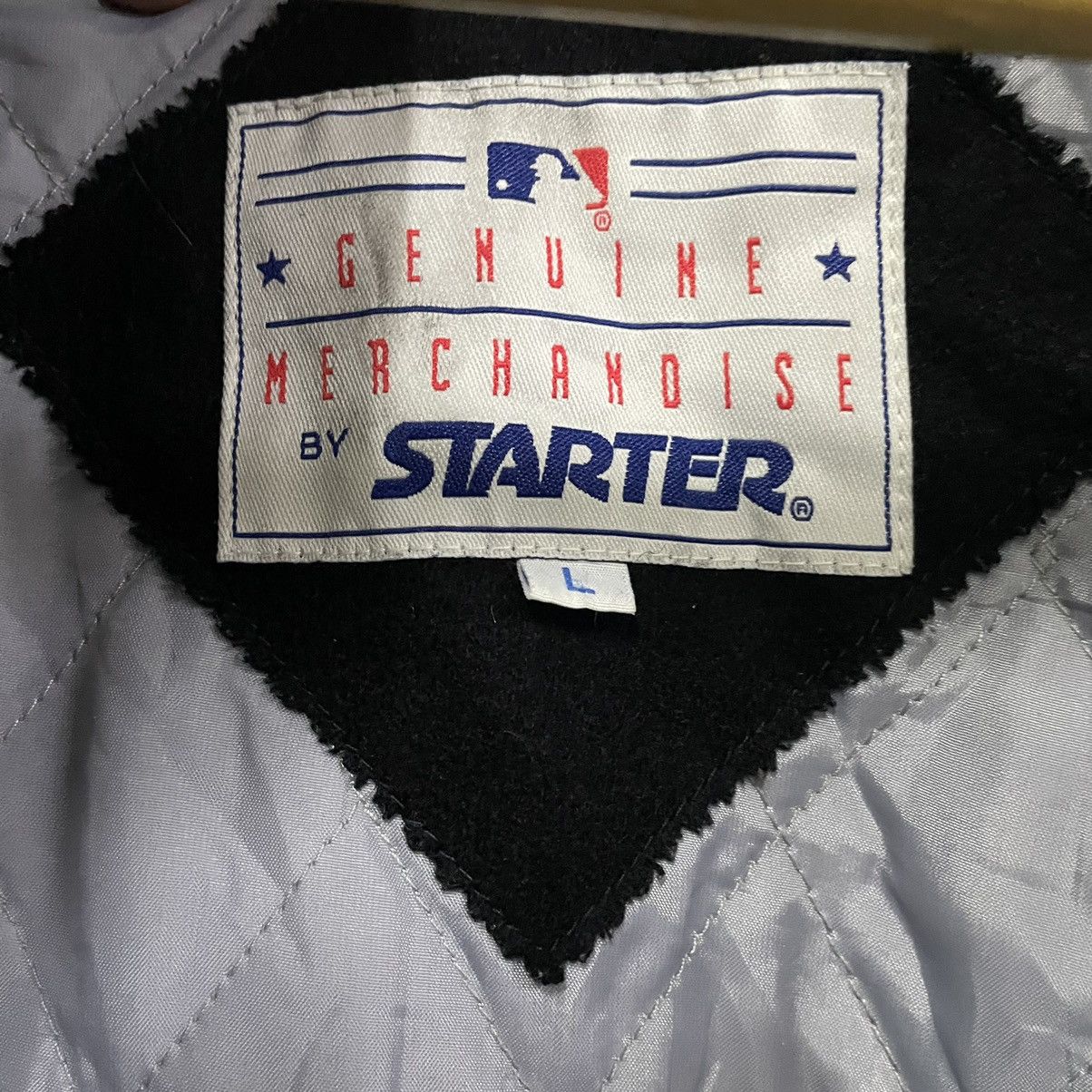 MLB × Starter 💥90s MLB WHITE SOX STARTER BASEBALL VARSITY JACKET Size US L / EU 52-54 / 3 - 11 Thumbnail