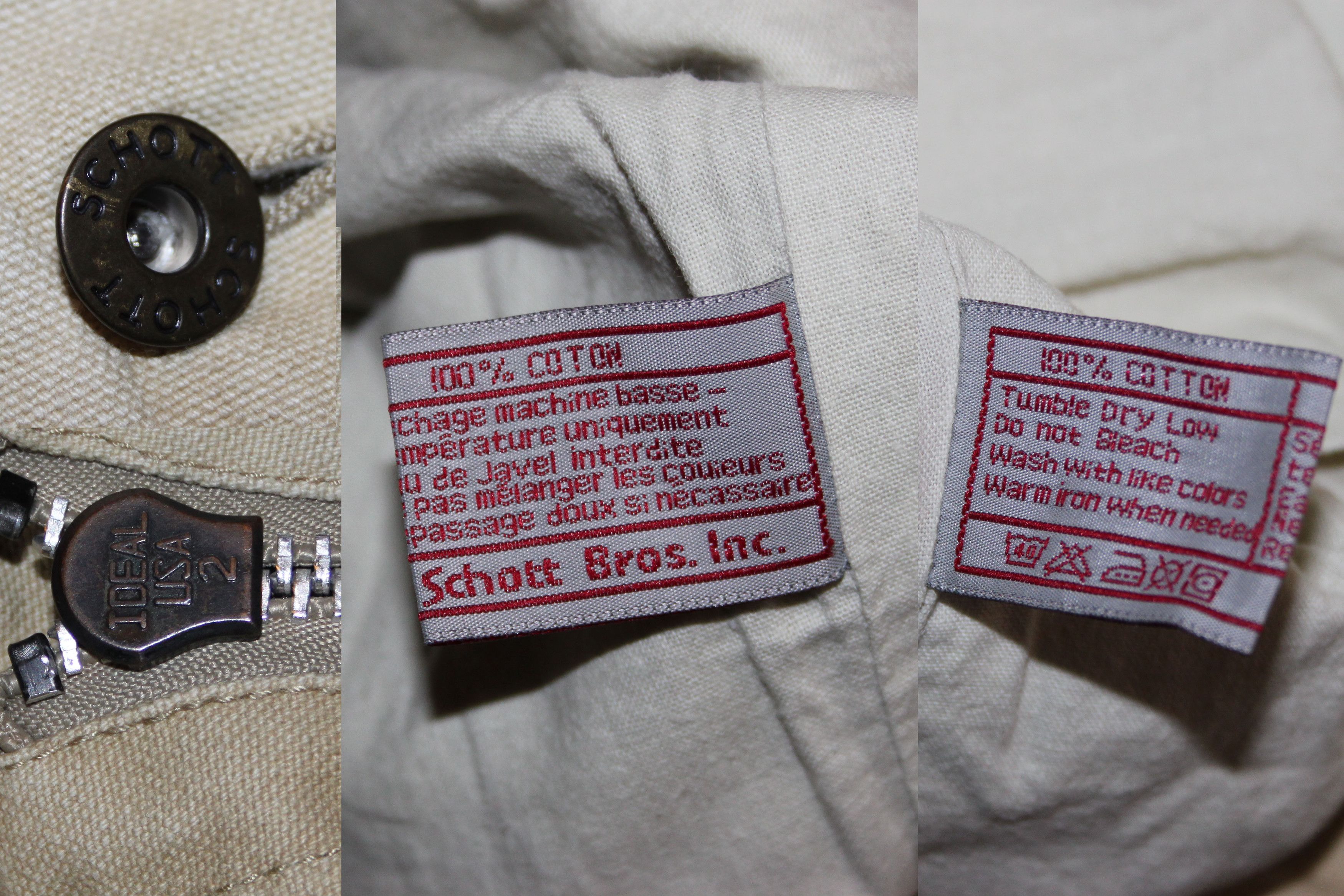 Schott Vintage Schott Workers Jacket Size US XL / EU 56 / 4 - 6 Thumbnail