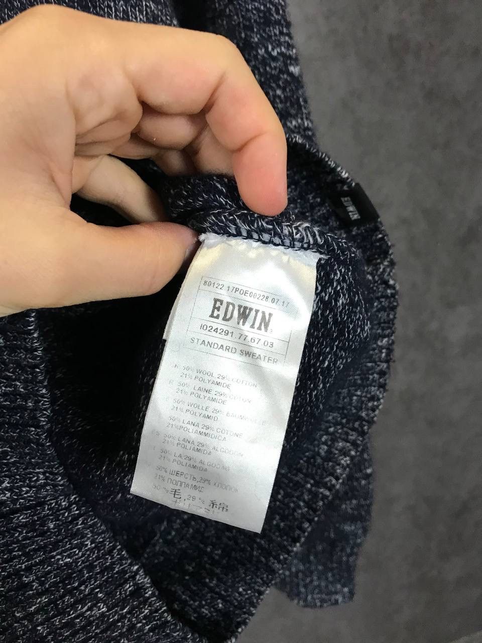 Edwin Edwin Japanese brand sweater Size US S / EU 44-46 / 1 - 5 Thumbnail