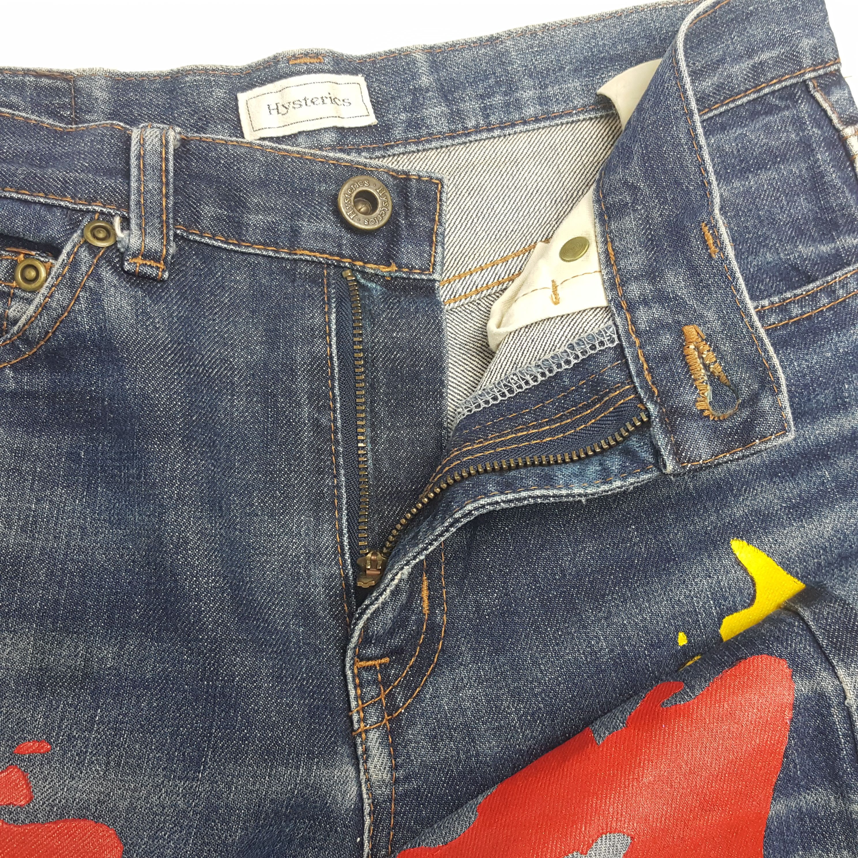 Hysteric Glamour × Japanese Brand × Vintage HYSTERIC GLAMOUR Japanese Brand Custom Vintage Jeans Pants Size 28" / US 6 / IT 42 - 12 Thumbnail