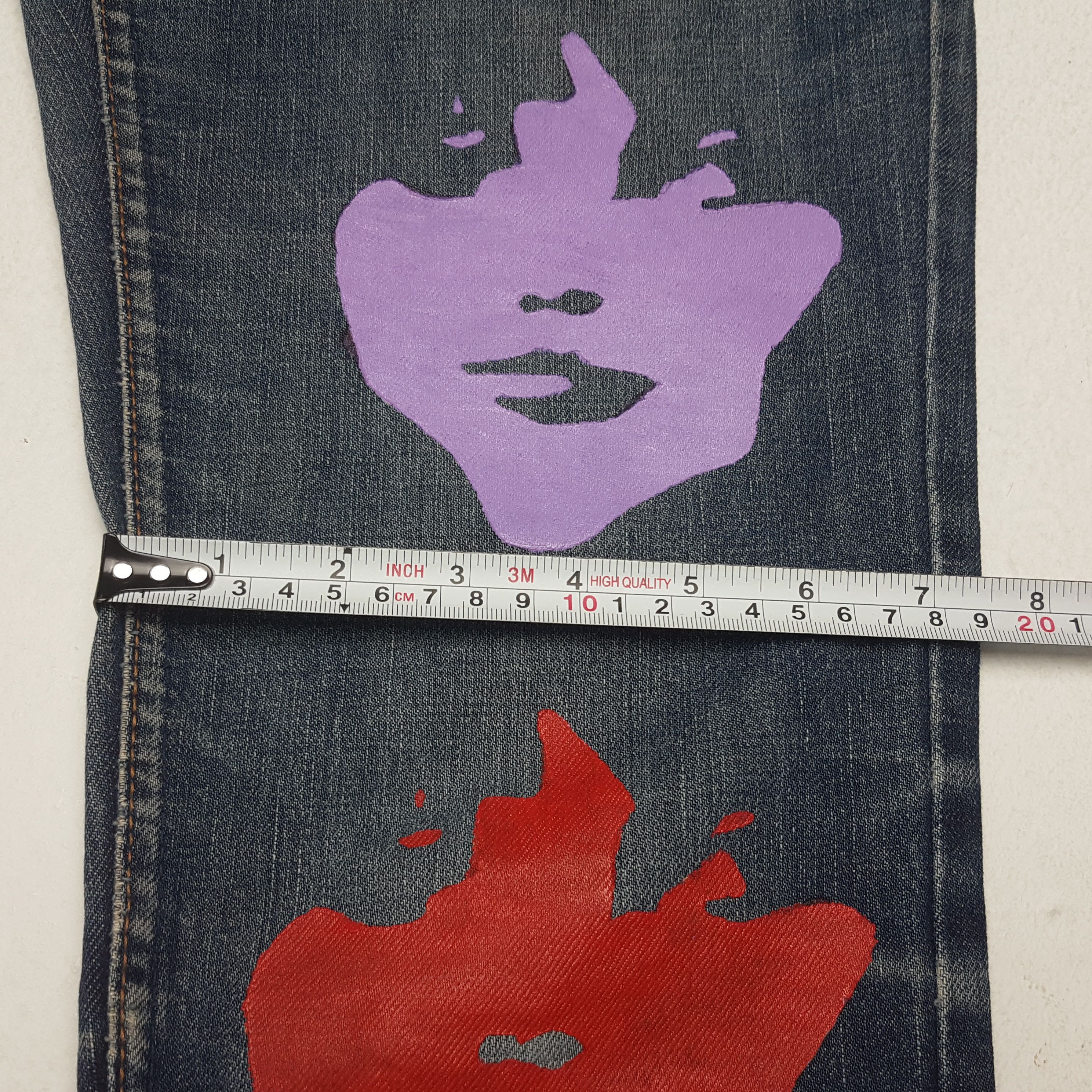 Hysteric Glamour × Japanese Brand × Vintage HYSTERIC GLAMOUR Japanese Brand Custom Vintage Jeans Pants Size 28" / US 6 / IT 42 - 10 Thumbnail