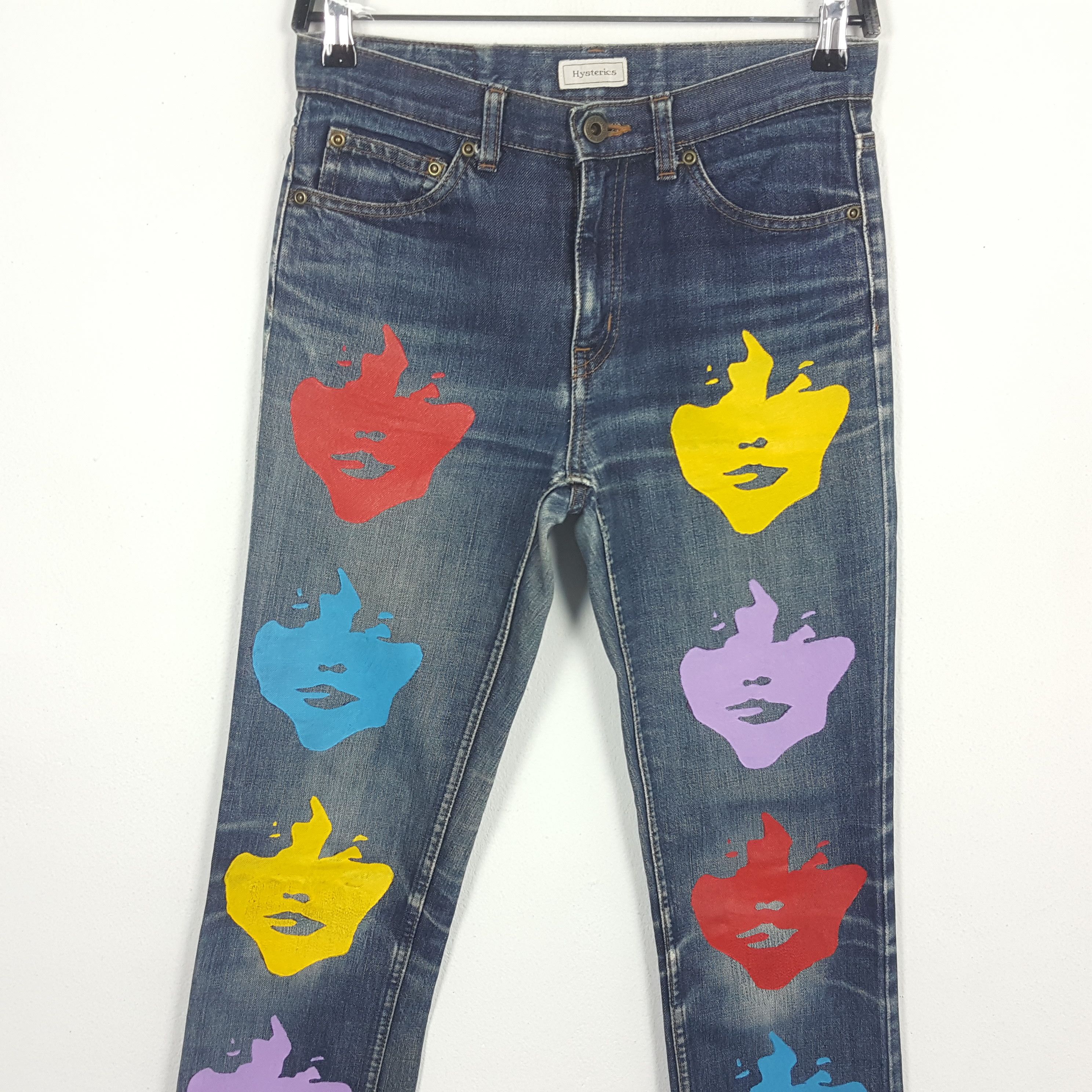 Hysteric Glamour × Japanese Brand × Vintage HYSTERIC GLAMOUR Japanese Brand Custom Vintage Jeans Pants Size 28" / US 6 / IT 42 - 2 Thumbnail