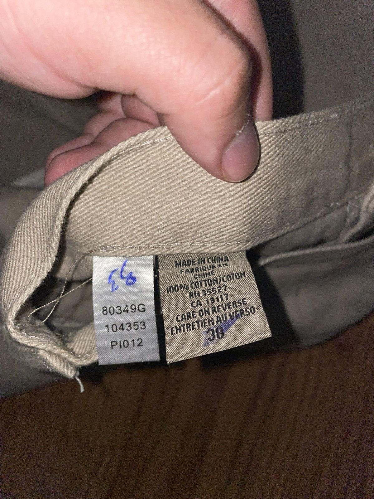 Marithe + Francois Girbaud Marithe Francois Girbaud - Brand X Jeans (Khaki) Size US 33 - 6 Thumbnail