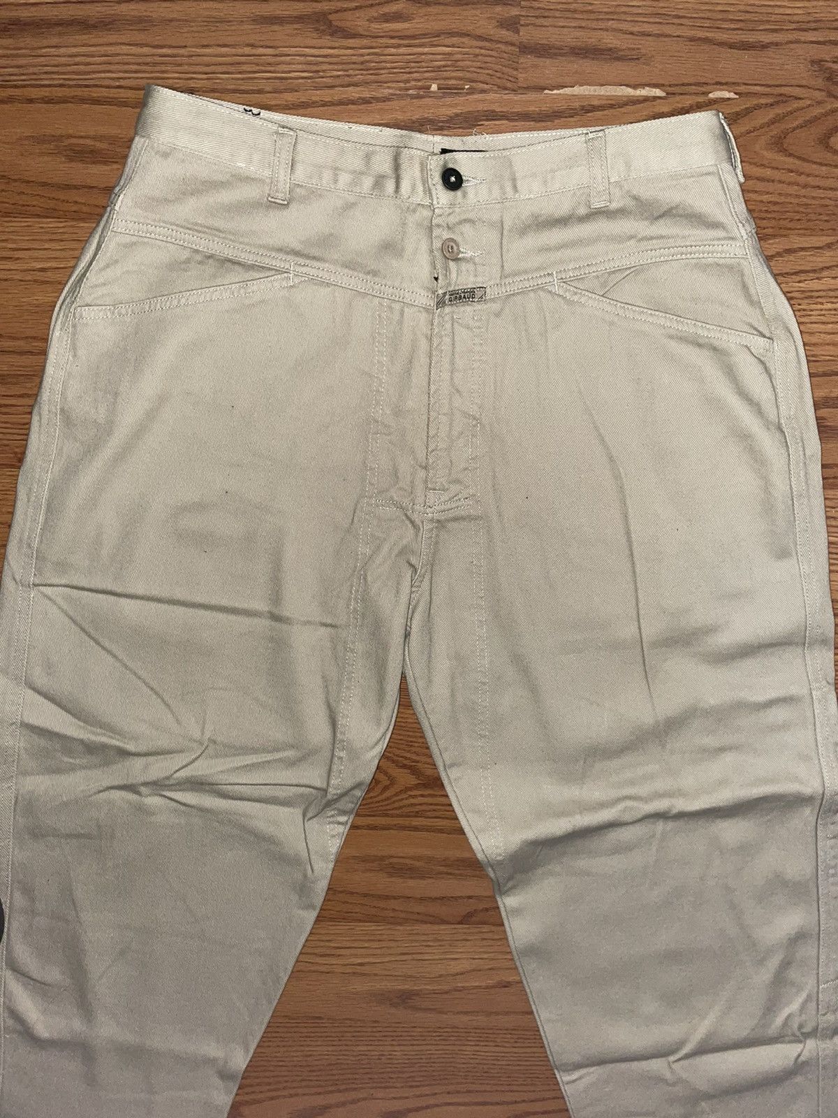 Marithe + Francois Girbaud Marithe Francois Girbaud - Brand X Jeans (Khaki) Size US 33 - 3 Thumbnail
