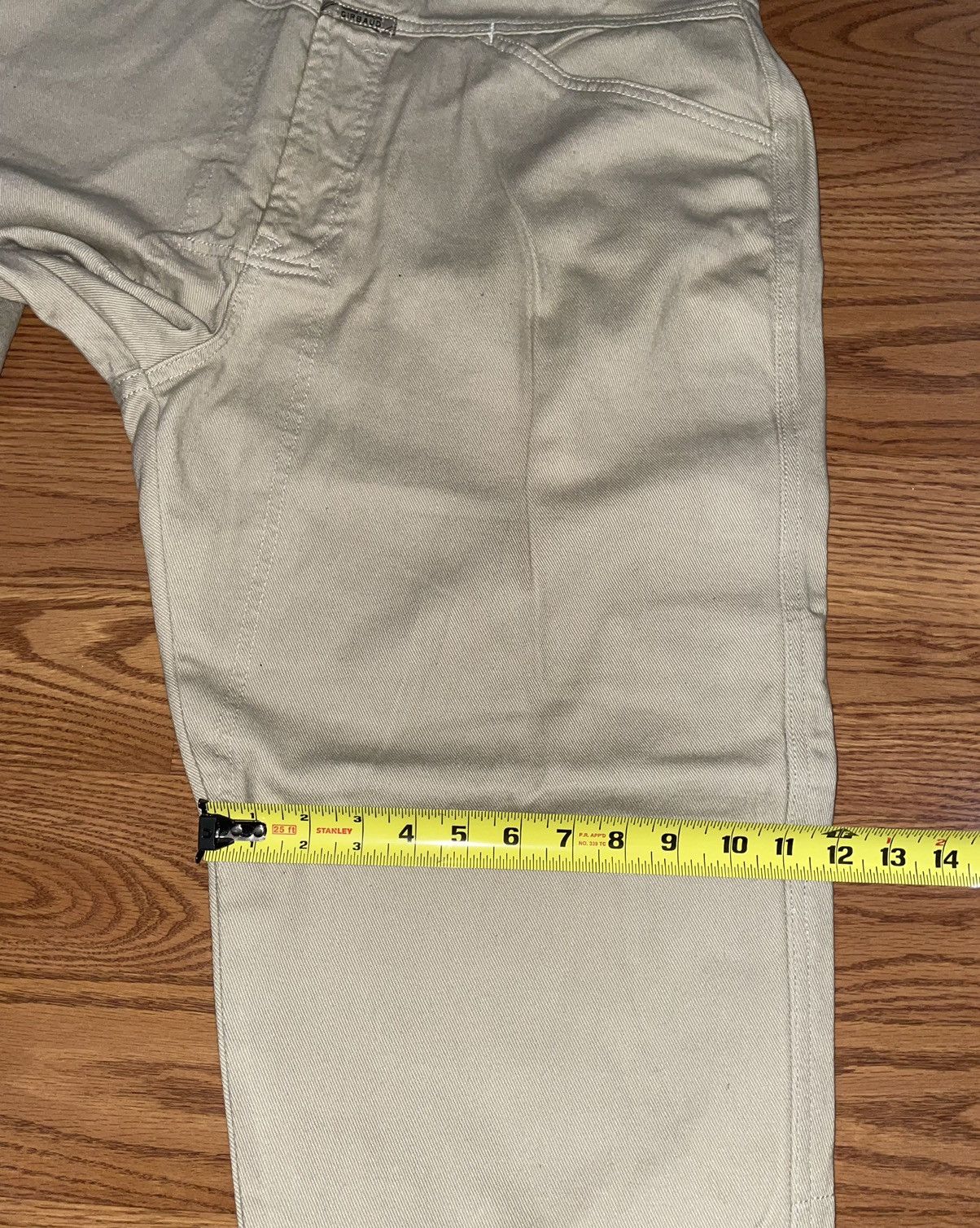 Marithe + Francois Girbaud Marithe Francois Girbaud - Brand X Jeans (Khaki) Size US 33 - 12 Thumbnail