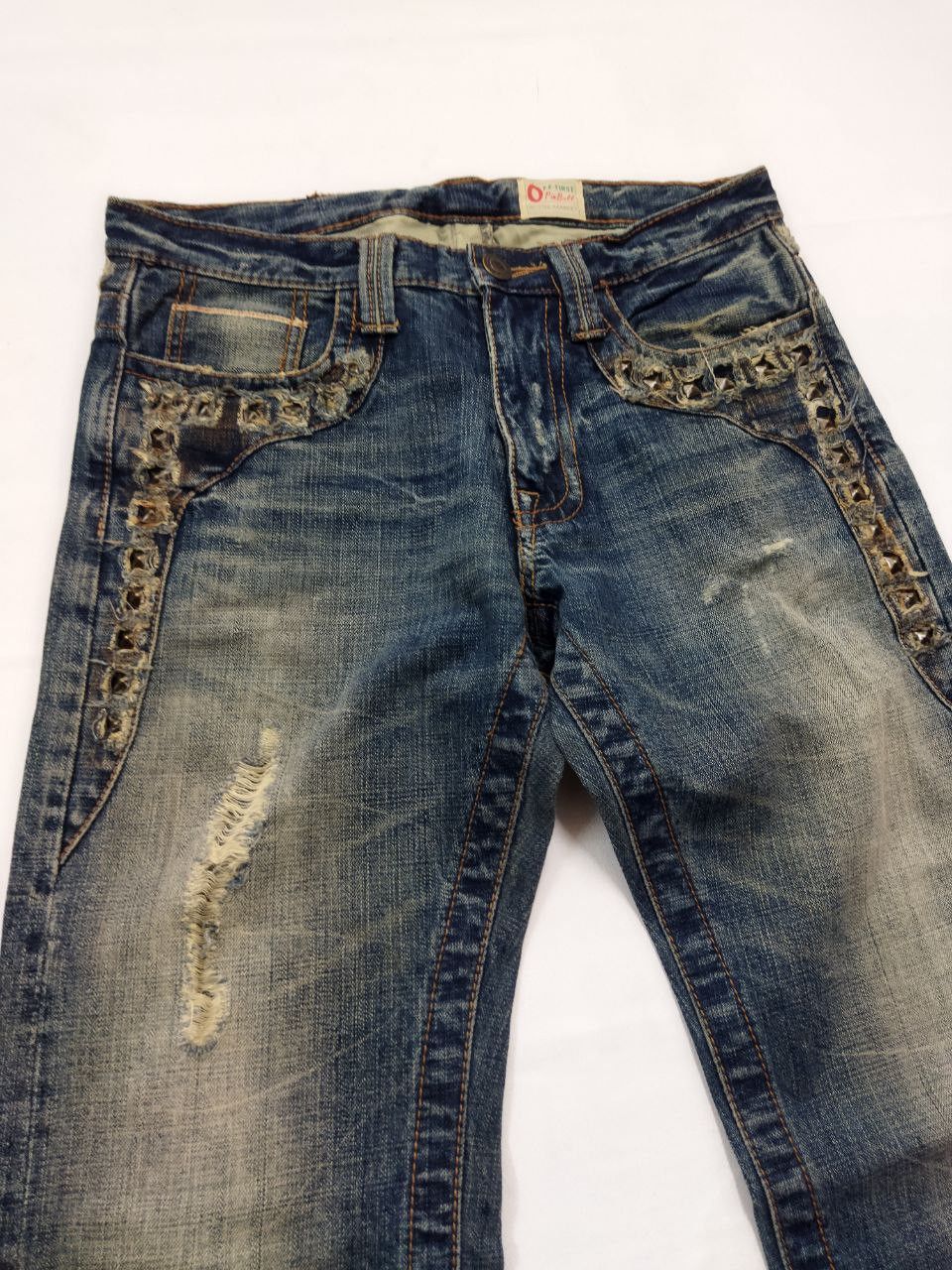 Japanese Brand Ozz First Pinball Jeans Size US 32 / EU 48 - 12 Thumbnail