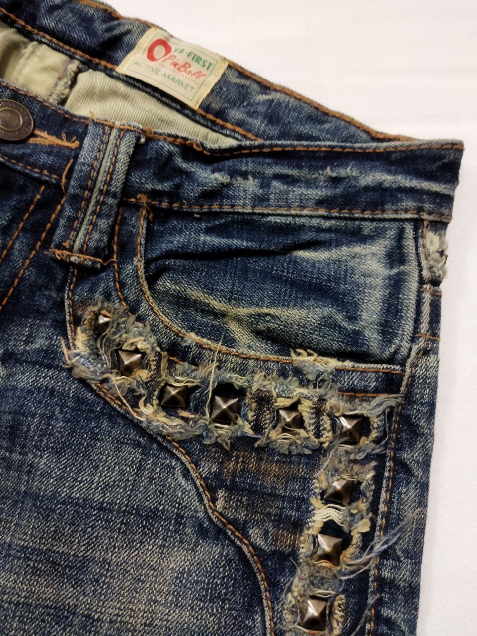 Japanese Brand Ozz First Pinball Jeans Size US 32 / EU 48 - 10 Thumbnail