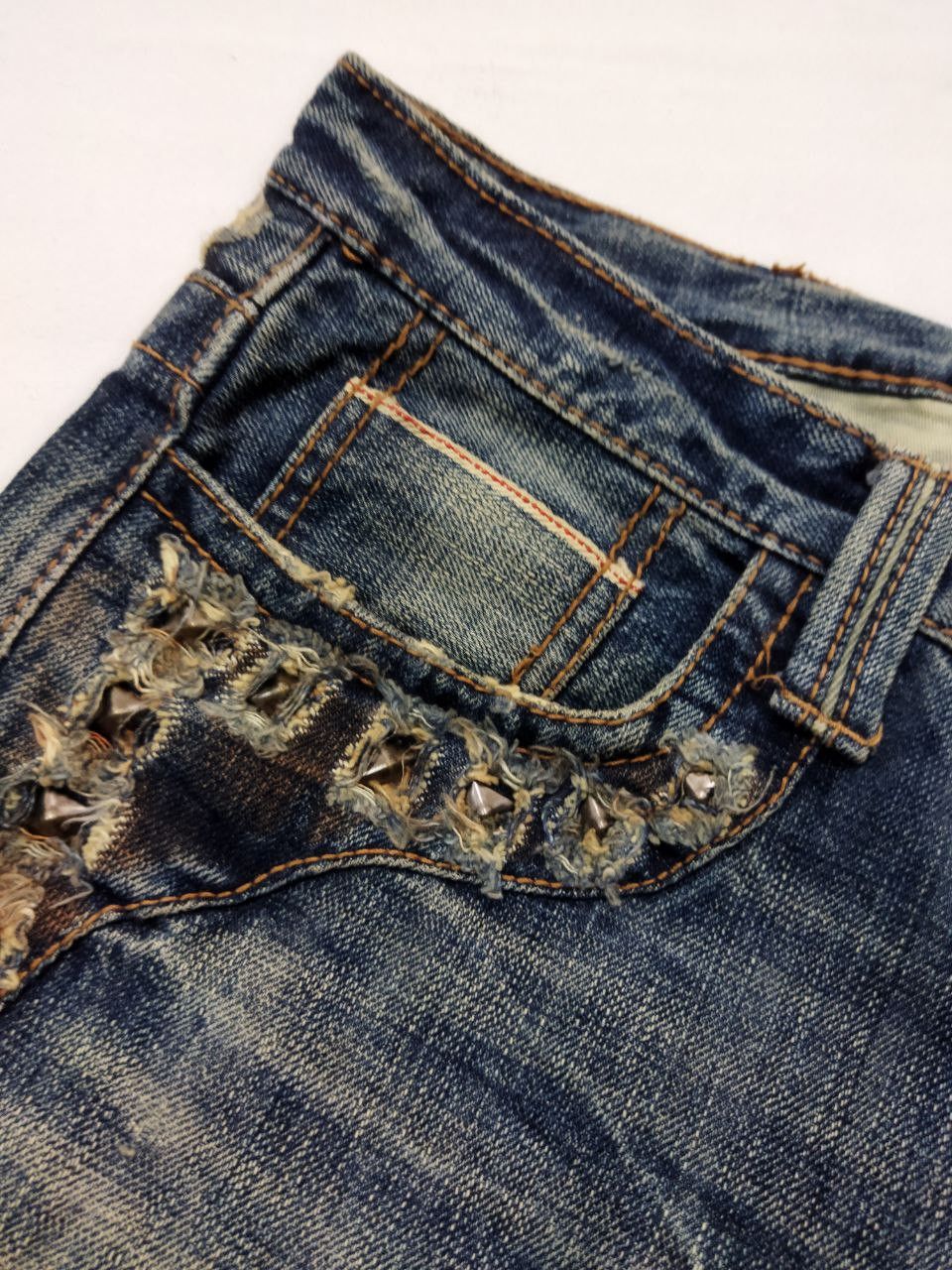 Japanese Brand Ozz First Pinball Jeans Size US 32 / EU 48 - 8 Thumbnail