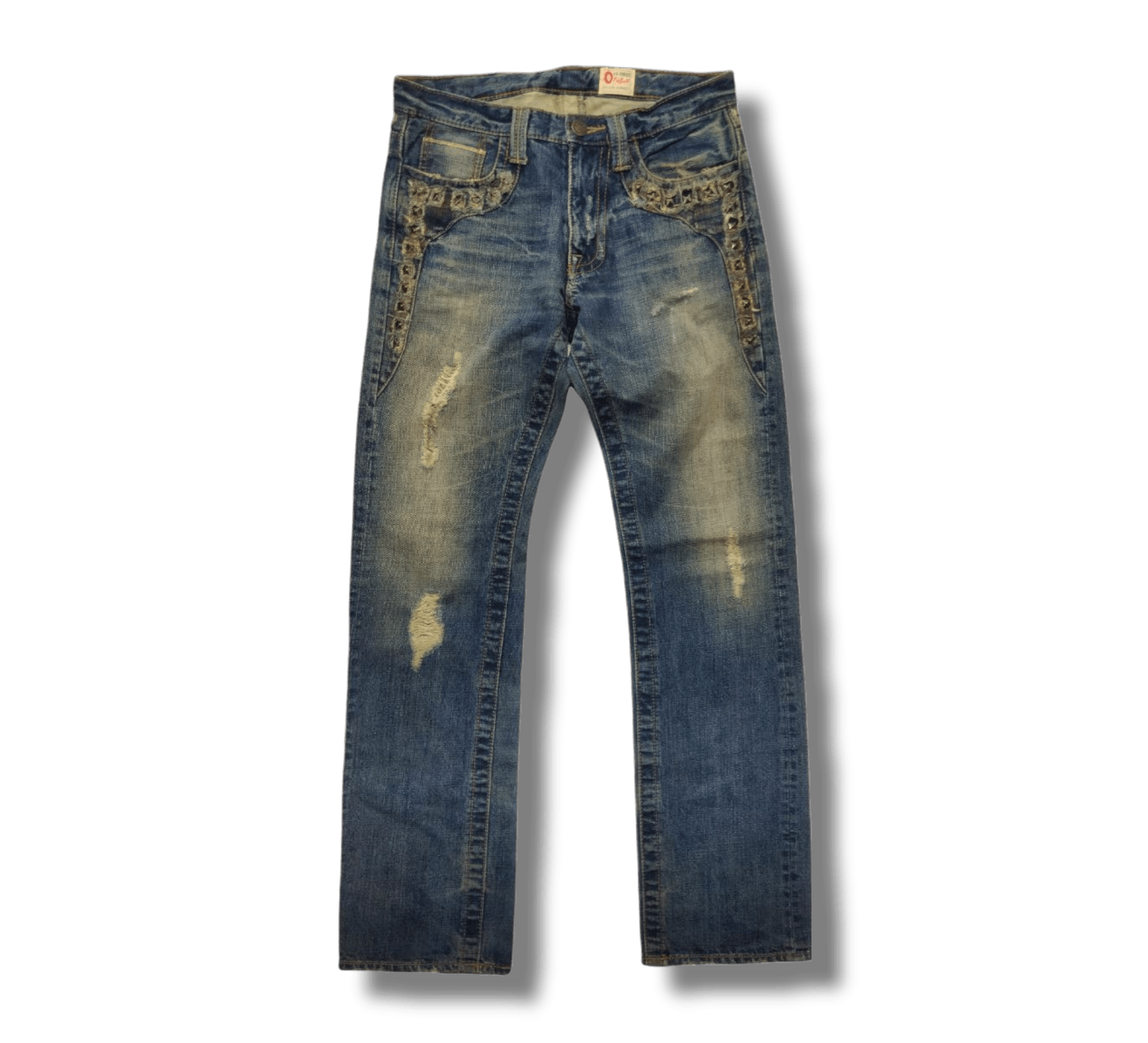 Japanese Brand Ozz First Pinball Jeans Size US 32 / EU 48 - 1 Thumbnail