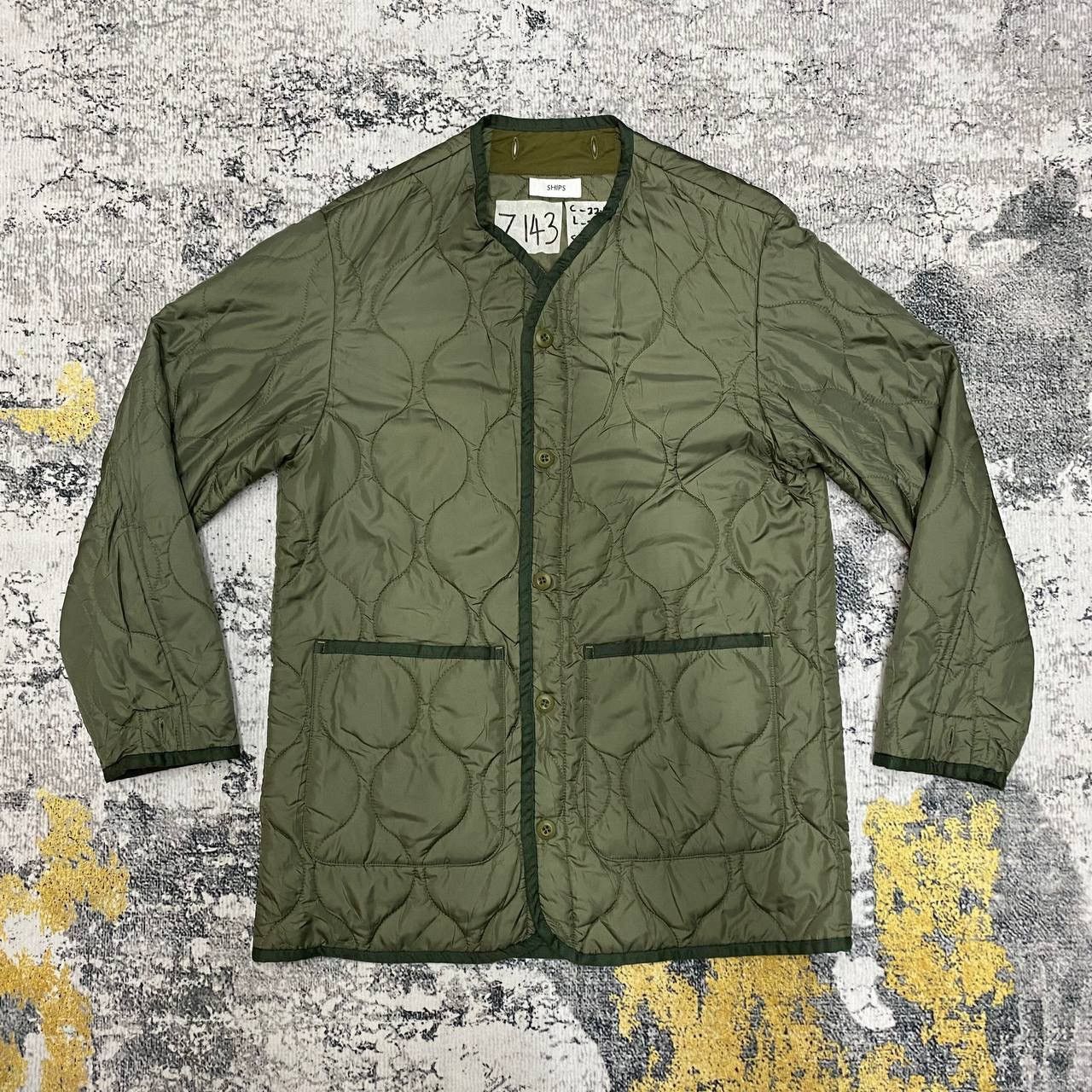 Japanese Brand × SHIPS Z143 JAPAN SHIPS QUILTED ARMY STYLE PARKA JACKET Size US M / EU 48-50 / 2 - 4 Thumbnail