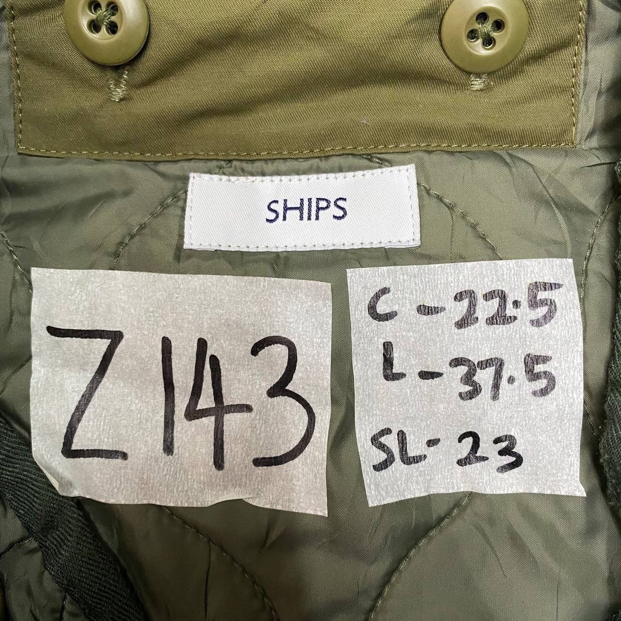 Japanese Brand × SHIPS Z143 JAPAN SHIPS QUILTED ARMY STYLE PARKA JACKET Size US M / EU 48-50 / 2 - 8 Thumbnail