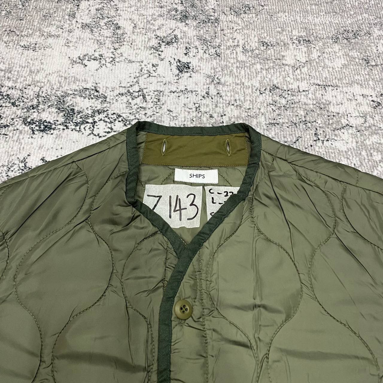Japanese Brand × SHIPS Z143 JAPAN SHIPS QUILTED ARMY STYLE PARKA JACKET Size US M / EU 48-50 / 2 - 5 Thumbnail