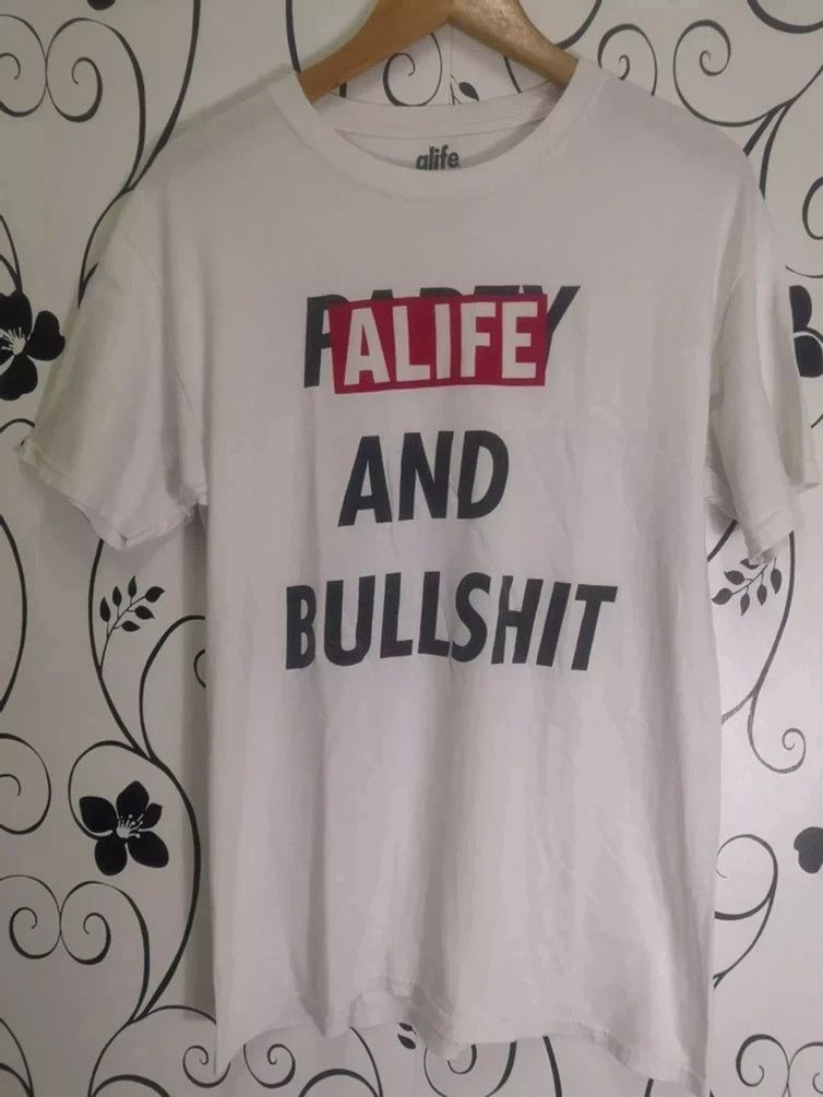 Alife Alife Party and Bullshit Tee Designer Bape Streetwear Size US M / EU 48-50 / 2 - 1 Thumbnail