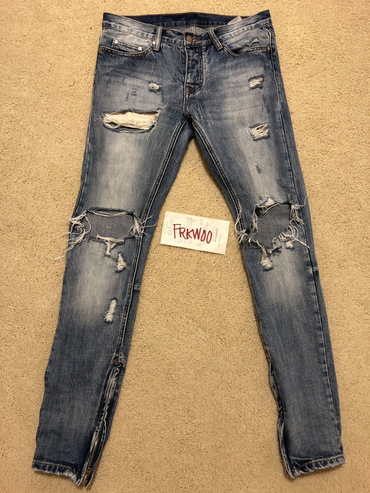 Fear of God MNML M1 Denim sz 31 | Grailed