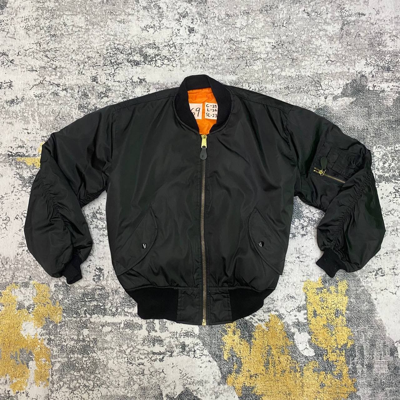 Vintage Z169 VTG 2001 SURPLUS USA AIR FORCE MA-1 FLIGHT JACKET Size US M / EU 48-50 / 2 - 1 Thumbnail