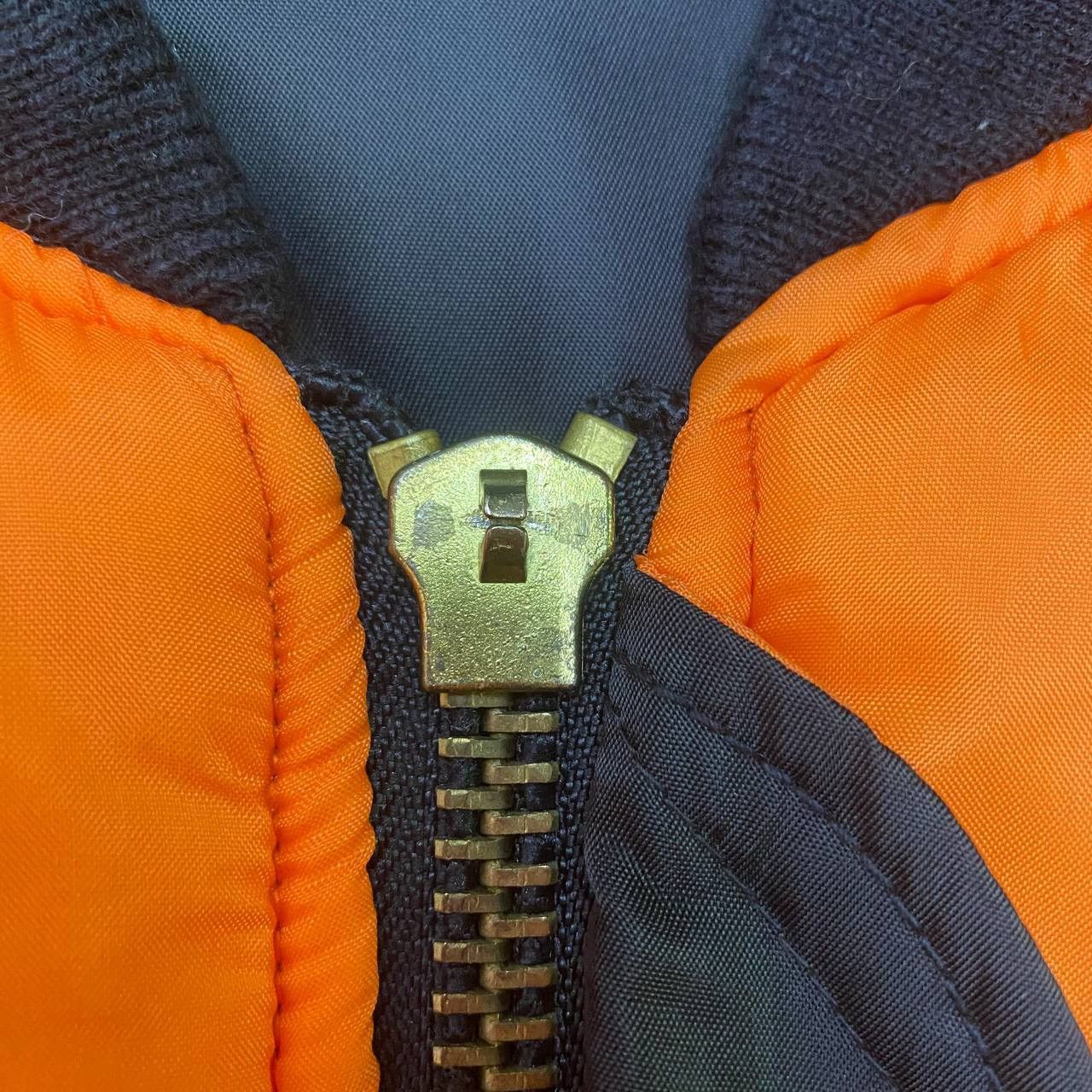 Vintage Z169 VTG 2001 SURPLUS USA AIR FORCE MA-1 FLIGHT JACKET Size US M / EU 48-50 / 2 - 6 Thumbnail