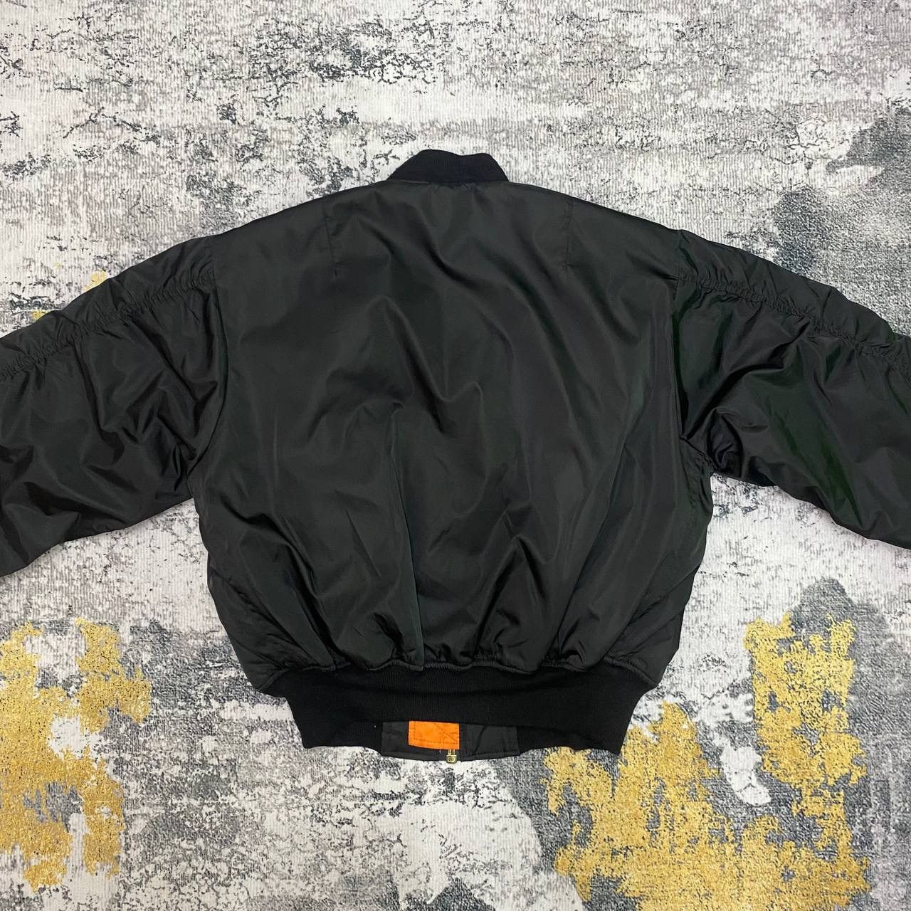 Vintage Z169 VTG 2001 SURPLUS USA AIR FORCE MA-1 FLIGHT JACKET Size US M / EU 48-50 / 2 - 3 Thumbnail