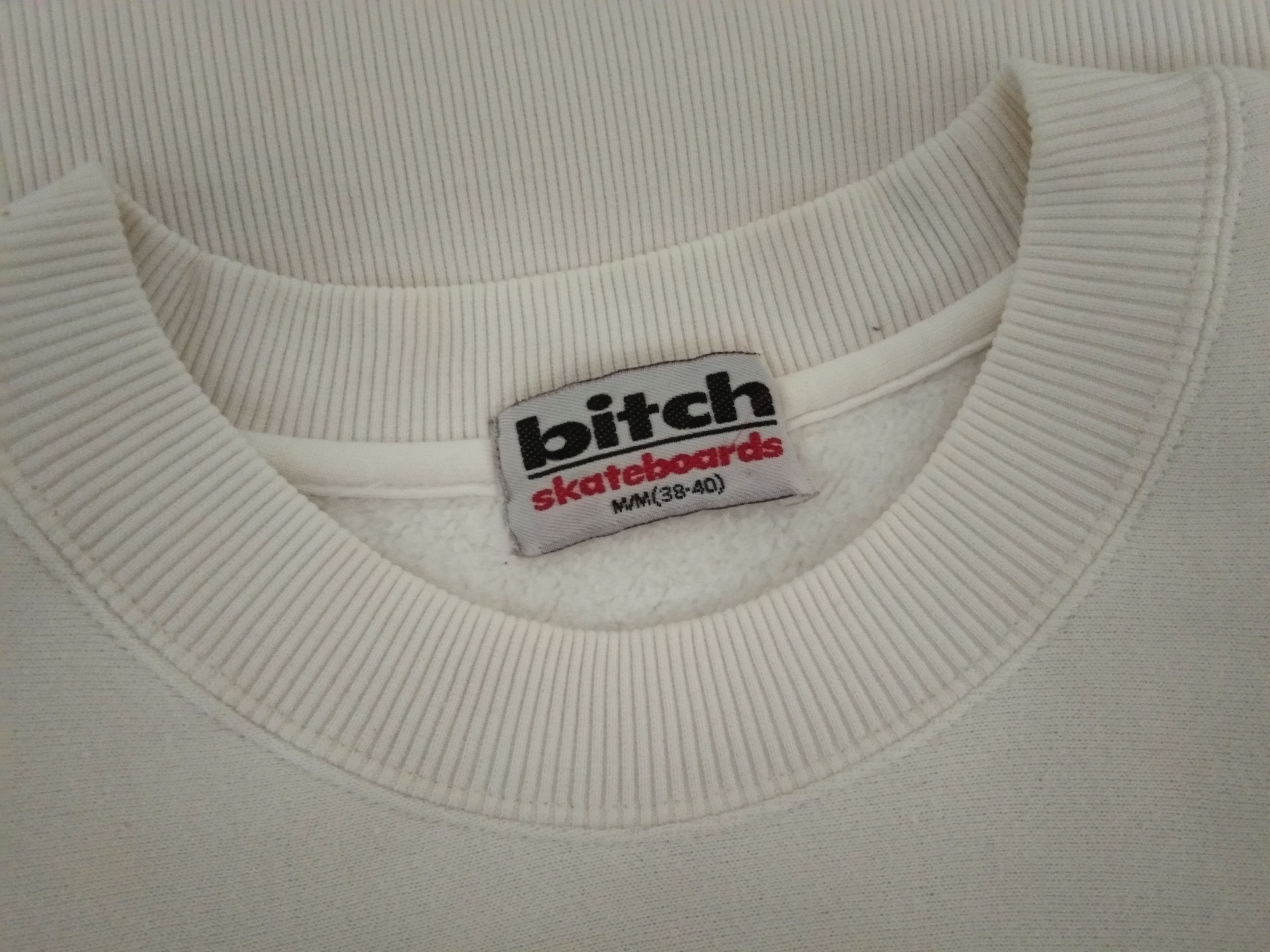 Other VTG Bitch 3Q sweatshirt skateboarding streetwear Size US M / EU 48-50 / 2 - 3 Thumbnail