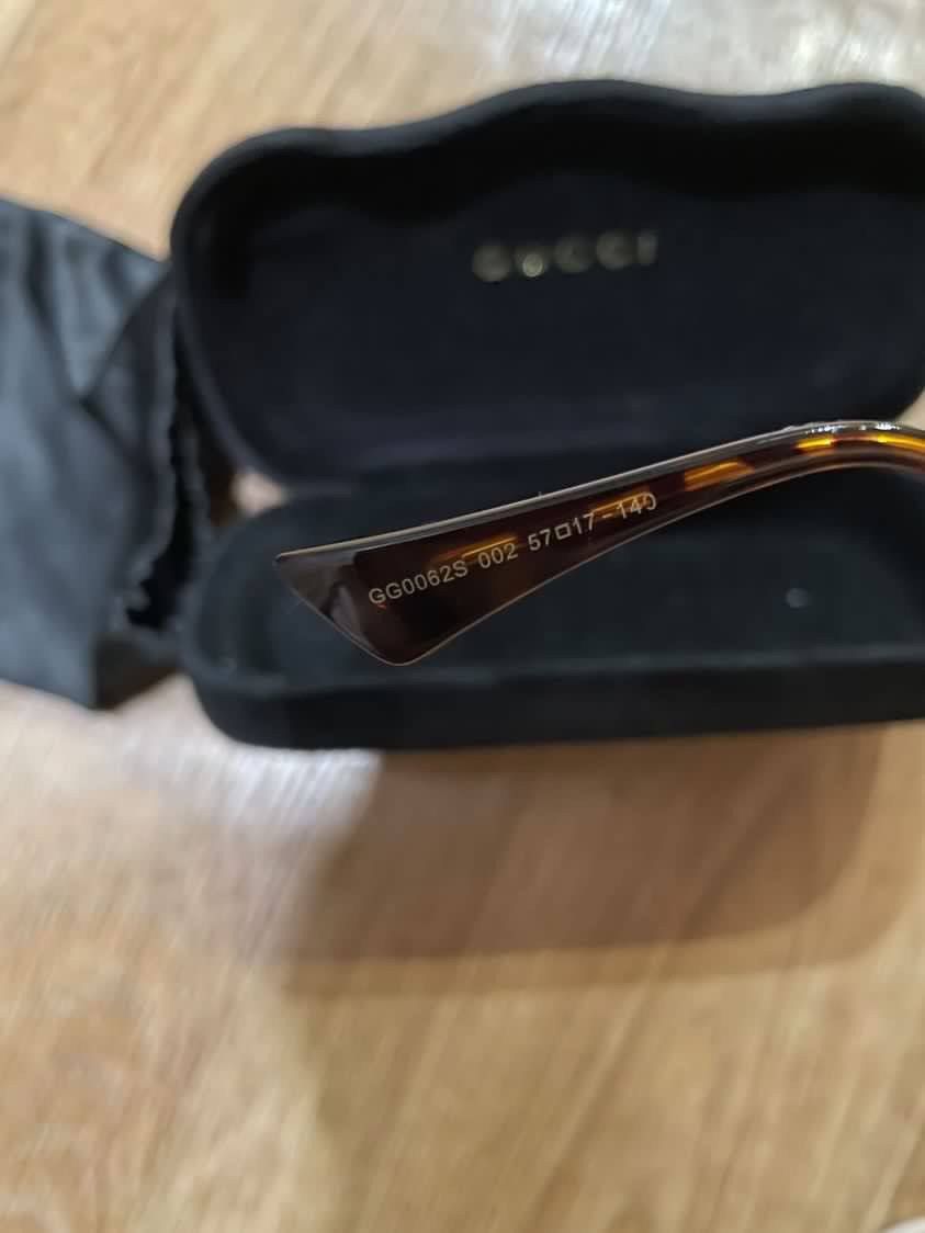 Gucci Gucci Aviator GG0062S 002 Sunglasses Size ONE SIZE - 3 Thumbnail