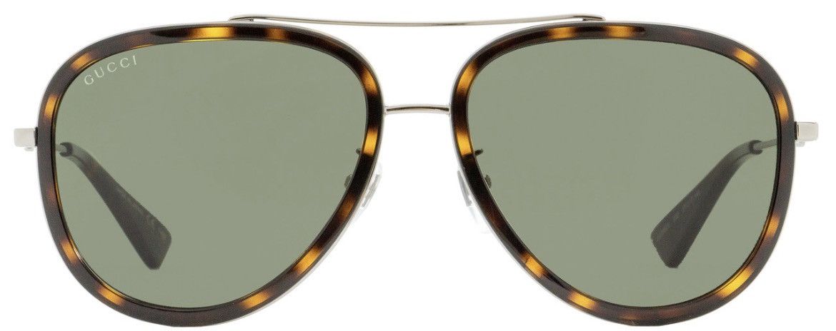Gucci Gucci Aviator GG0062S 002 Sunglasses Size ONE SIZE - 1 Thumbnail