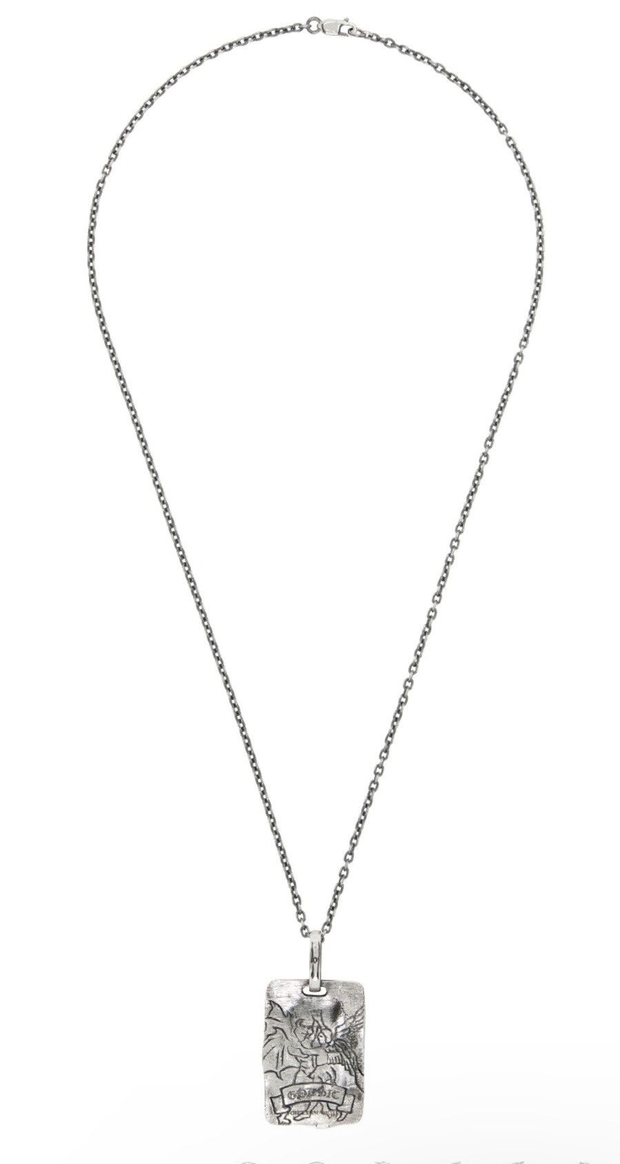Yohji Yamamoto Silver devil and angel necklace - Yohji Yamamoto Size ONE SIZE - 2 Thumbnail