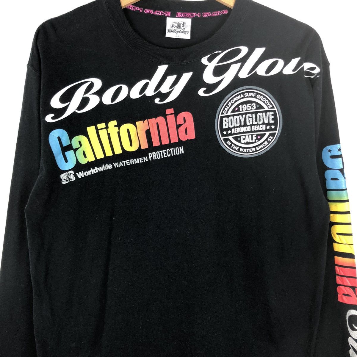 Body Glove Body Glove California Surf Groove Big Logo Longsleeve Tshirt Size US L / EU 52-54 / 3 - 3 Thumbnail