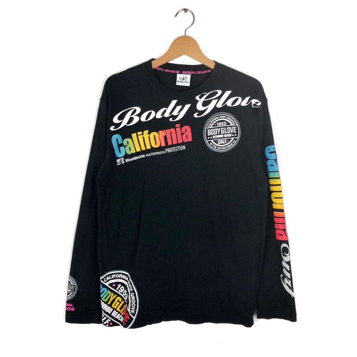 Body Glove Body Glove California Surf Groove Big Logo Longsleeve Tshirt Size US L / EU 52-54 / 3 - 1 Thumbnail