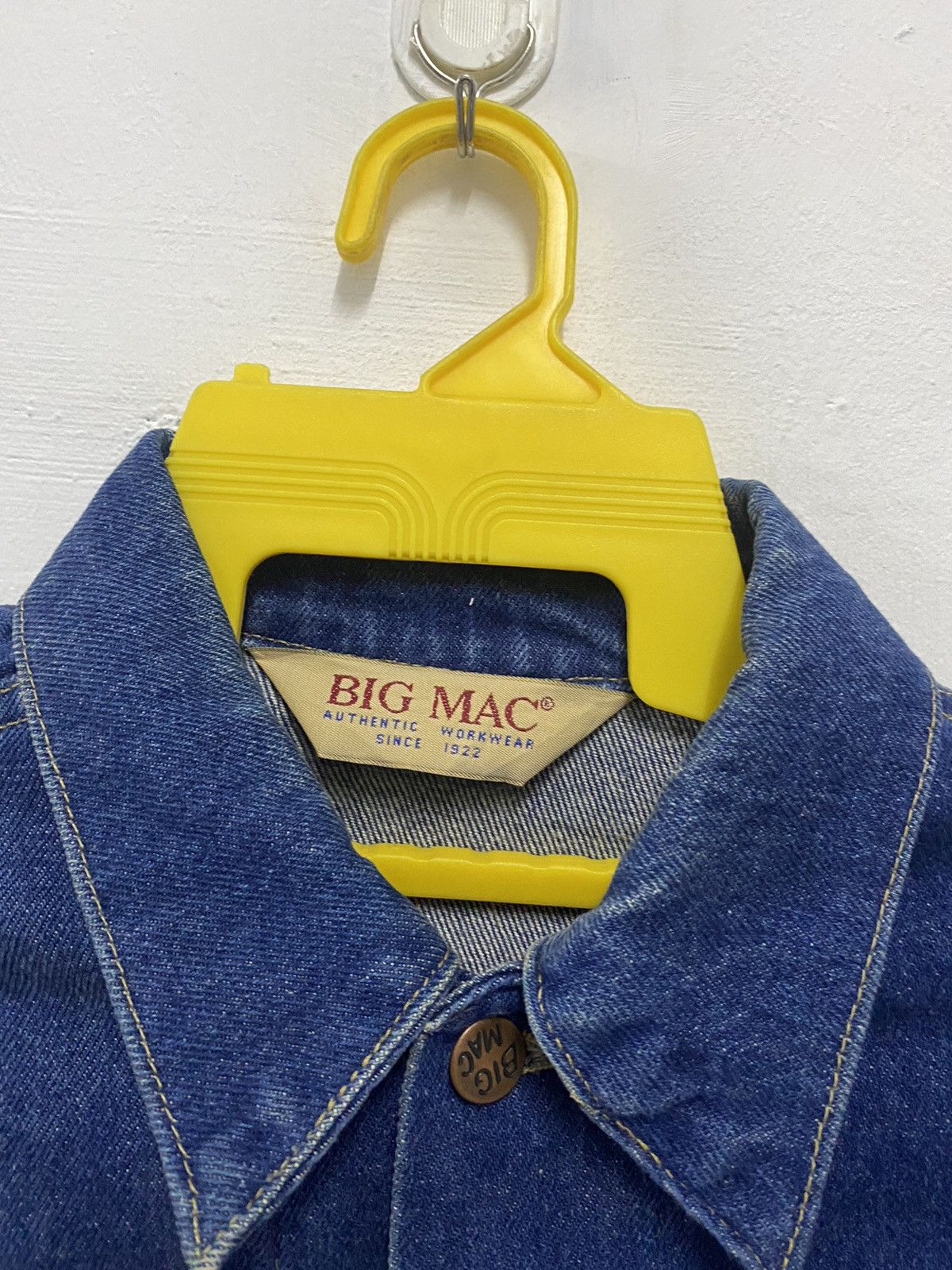Vintage 🔥Vintage🔥 BIGMAC Denim Jacket Size US L / EU 52-54 / 3 - 5 Thumbnail
