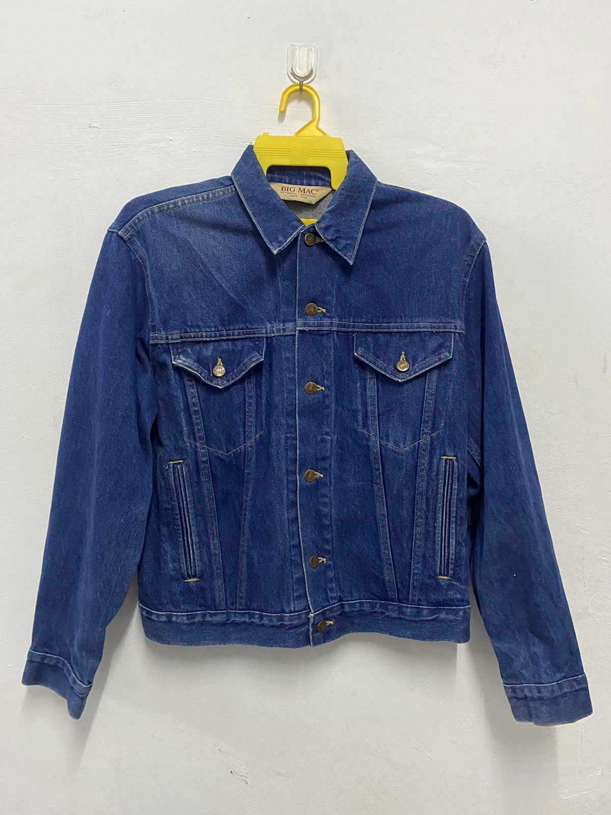 Vintage 🔥Vintage🔥 BIGMAC Denim Jacket Size US L / EU 52-54 / 3 - 1 Thumbnail