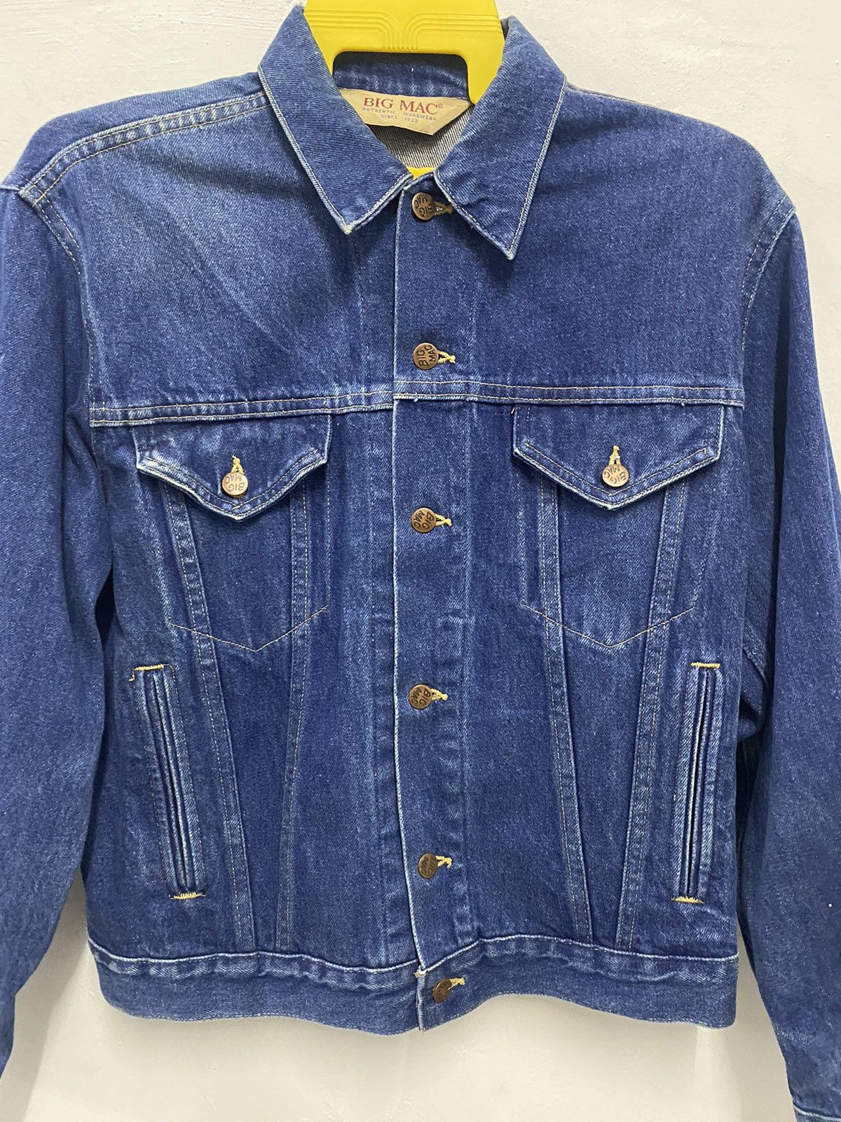 Vintage 🔥Vintage🔥 BIGMAC Denim Jacket Size US L / EU 52-54 / 3 - 2 Thumbnail