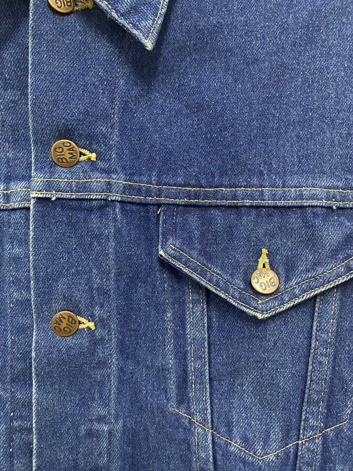 Vintage 🔥Vintage🔥 BIGMAC Denim Jacket Size US L / EU 52-54 / 3 - 6 Thumbnail