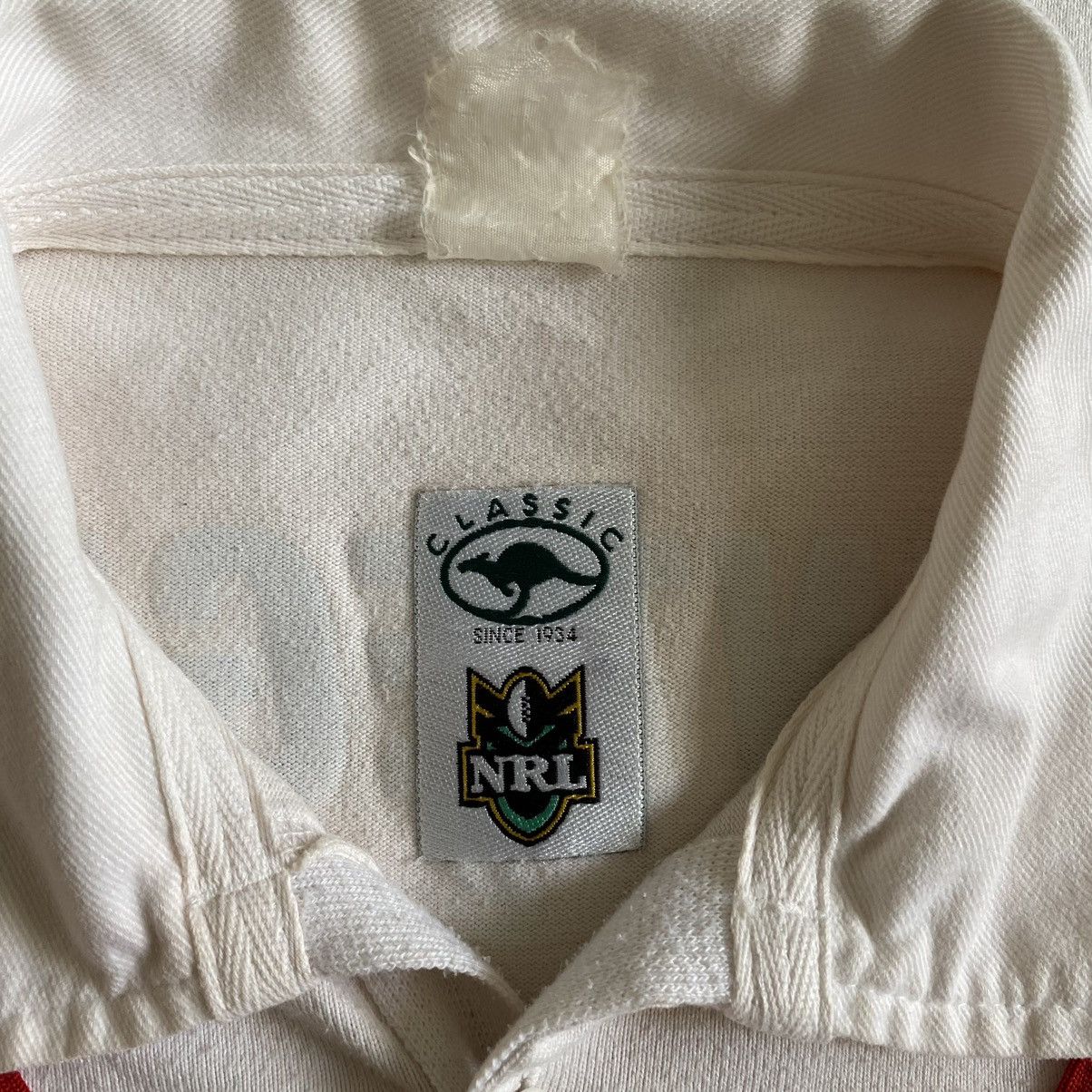 Canterbury of New Zealand Vintage 1998/99 St. George Illawarra Rugby Shirt Size US L / EU 52-54 / 3 - 13 Thumbnail