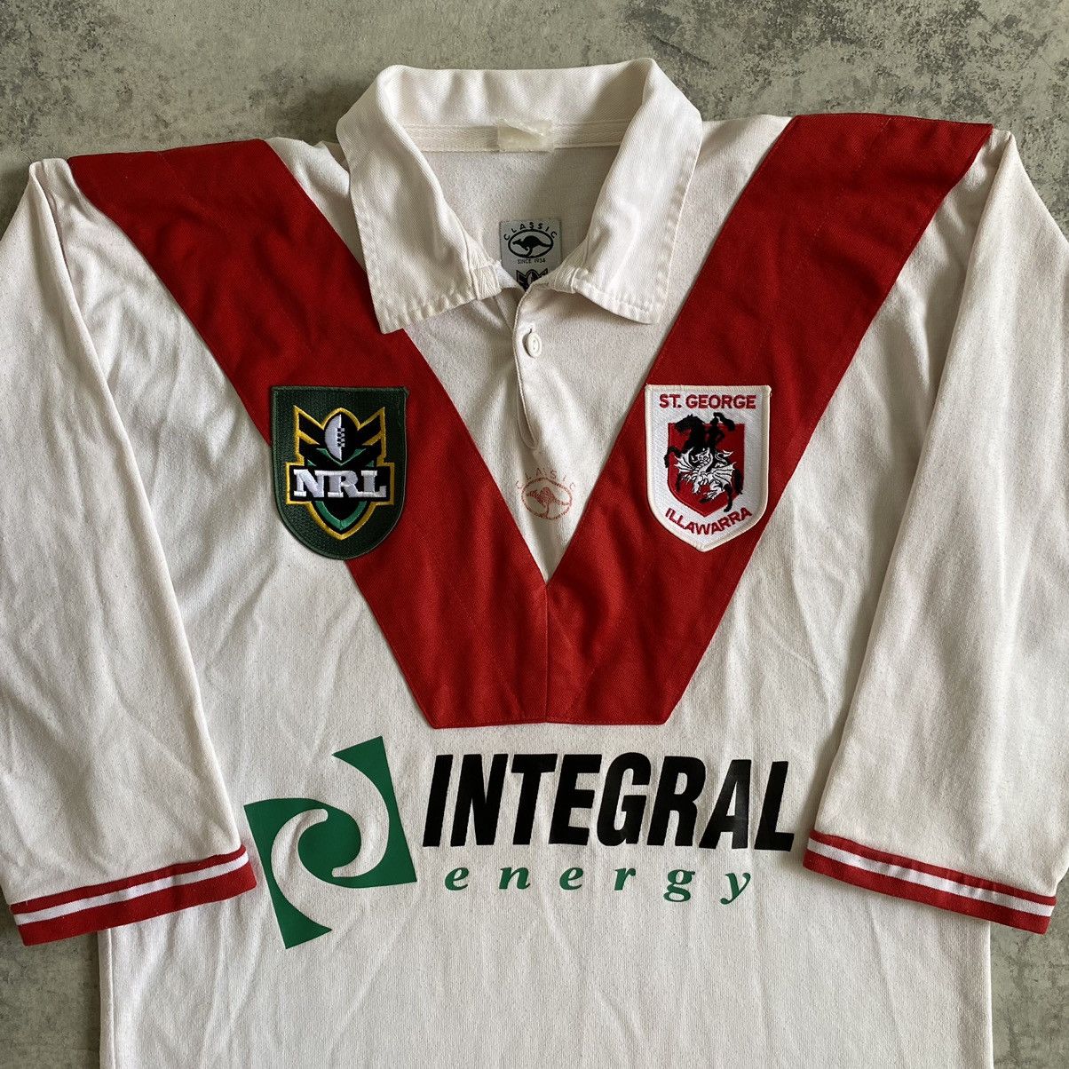 Canterbury of New Zealand Vintage 1998/99 St. George Illawarra Rugby Shirt Size US L / EU 52-54 / 3 - 3 Thumbnail