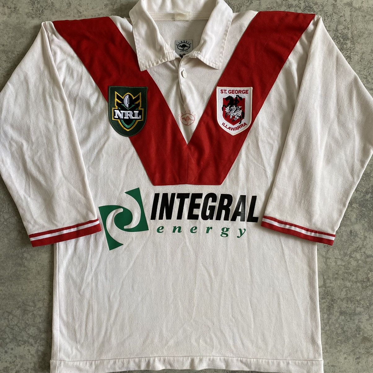 Canterbury of New Zealand Vintage 1998/99 St. George Illawarra Rugby Shirt Size US L / EU 52-54 / 3 - 5 Thumbnail
