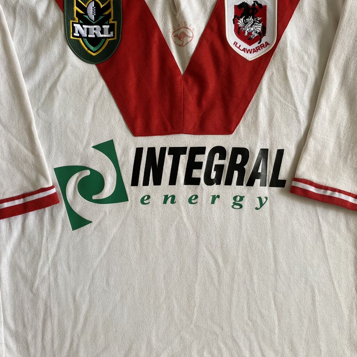 Canterbury of New Zealand Vintage 1998/99 St. George Illawarra Rugby Shirt Size US L / EU 52-54 / 3 - 8 Thumbnail
