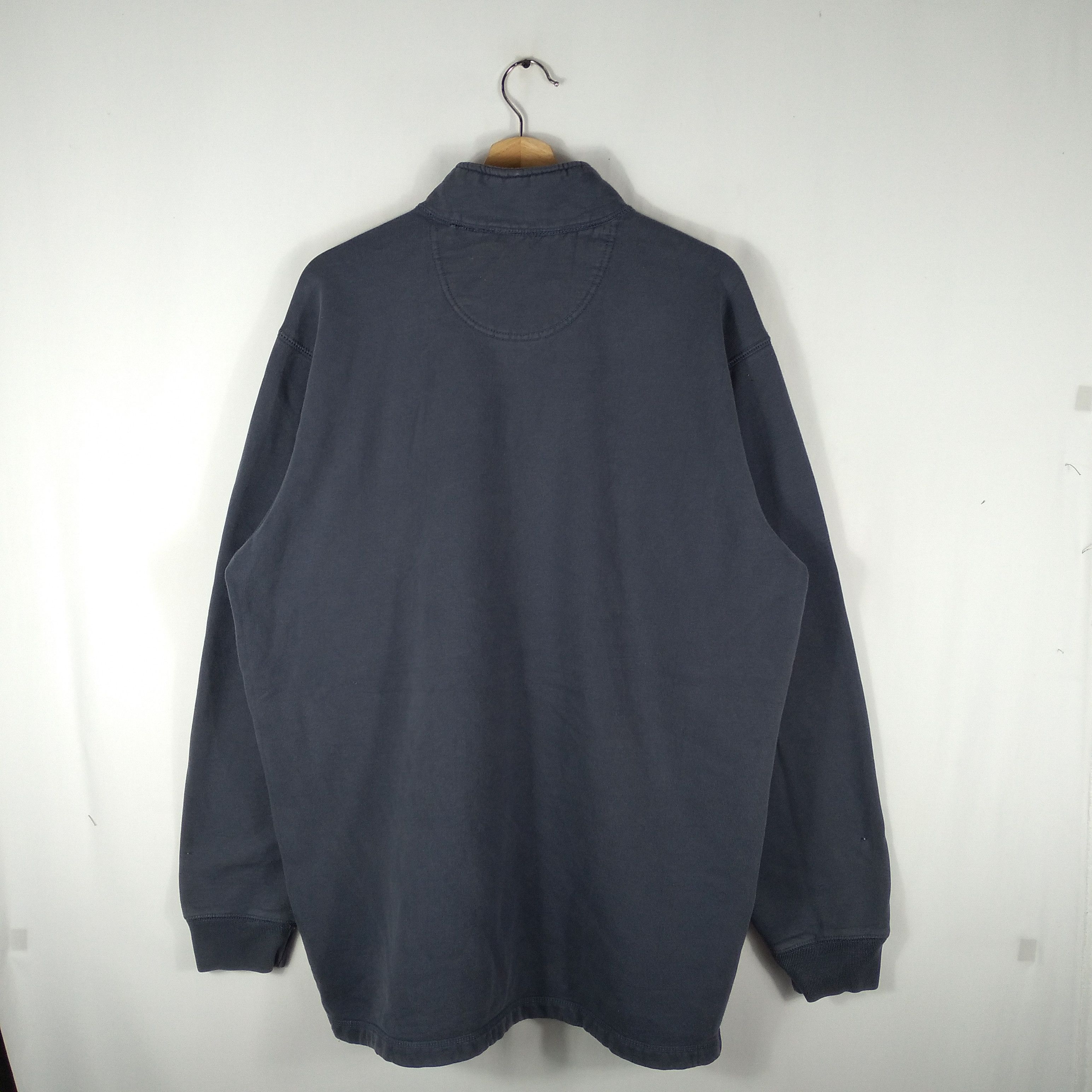 Designer × Eddie Bauer × Vintage Vintage Eddie Bauer Plain Half Zipper Sweatshirts Size US XL / EU 56 / 4 - 4 Thumbnail