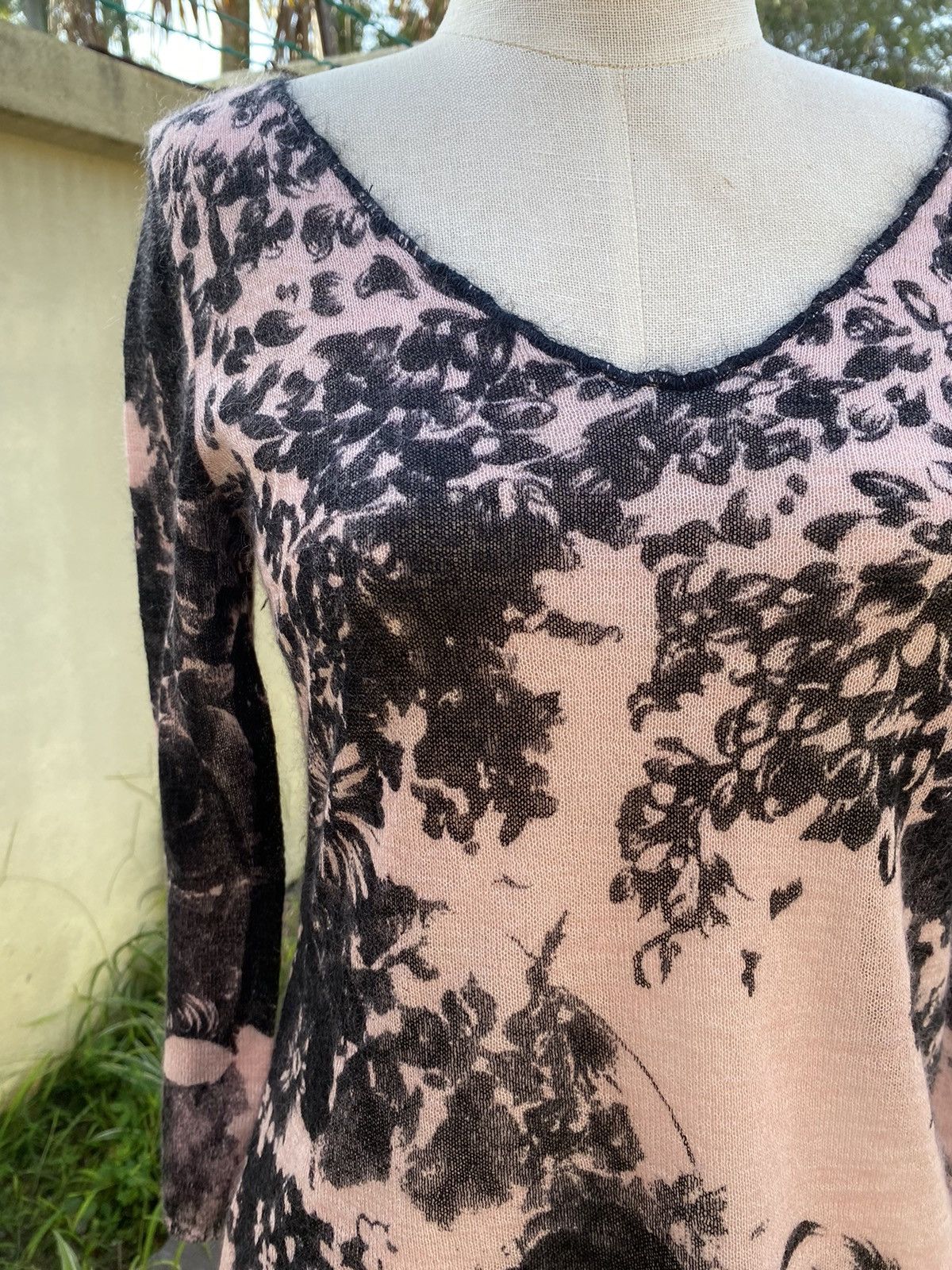 Japanese Brand mohair printed Size L / US 10 / IT 46 - 3 Thumbnail