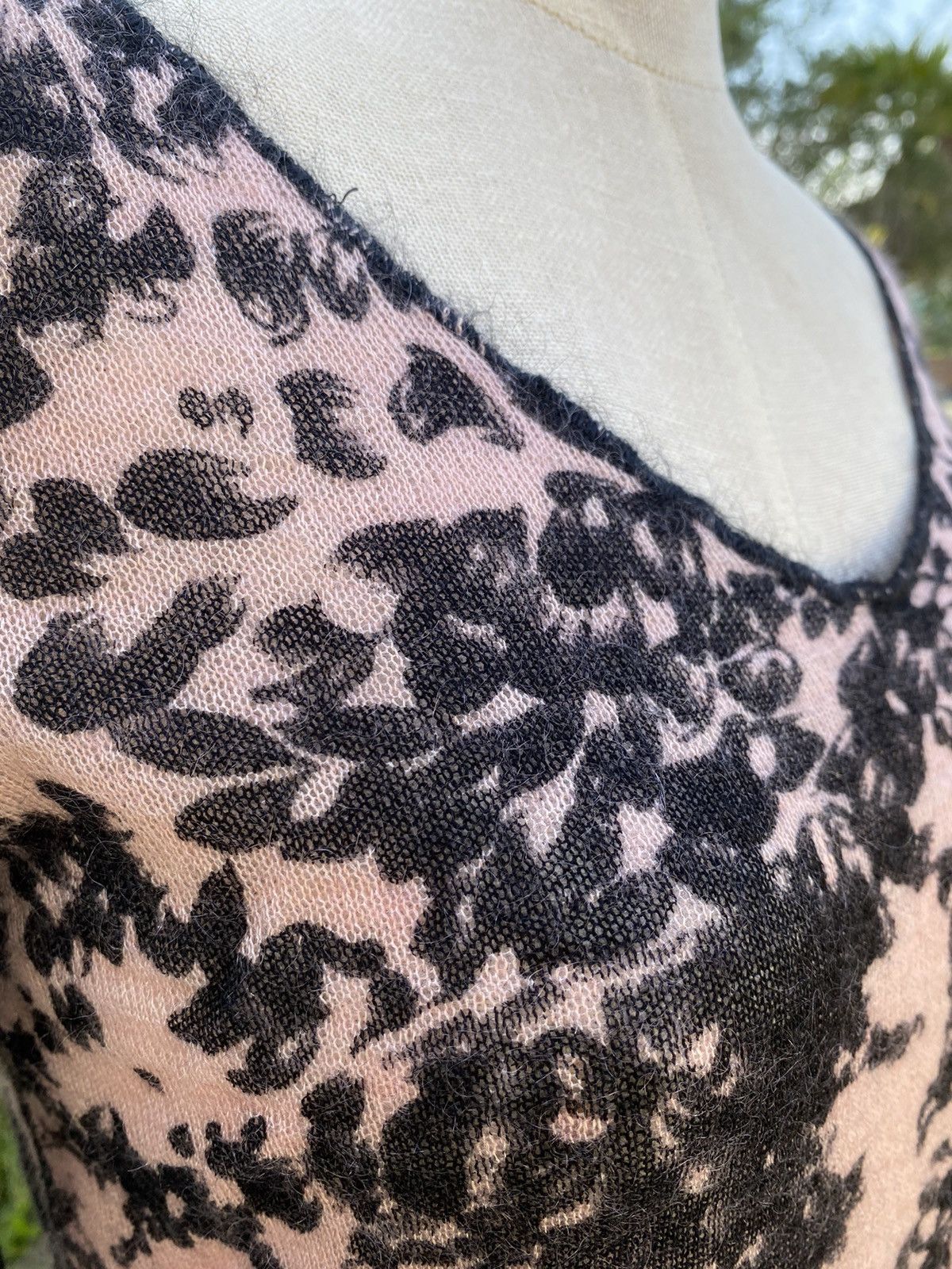 Japanese Brand mohair printed Size L / US 10 / IT 46 - 7 Thumbnail