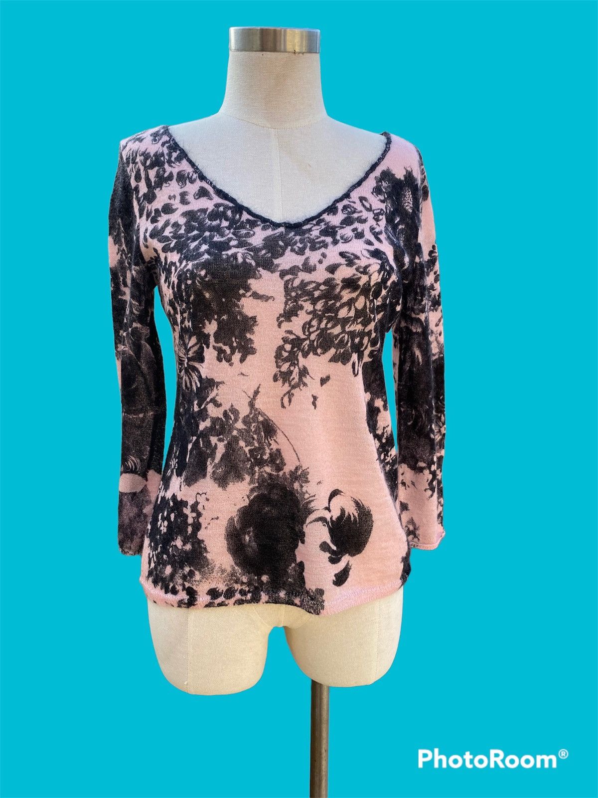Japanese Brand mohair printed Size L / US 10 / IT 46 - 1 Thumbnail