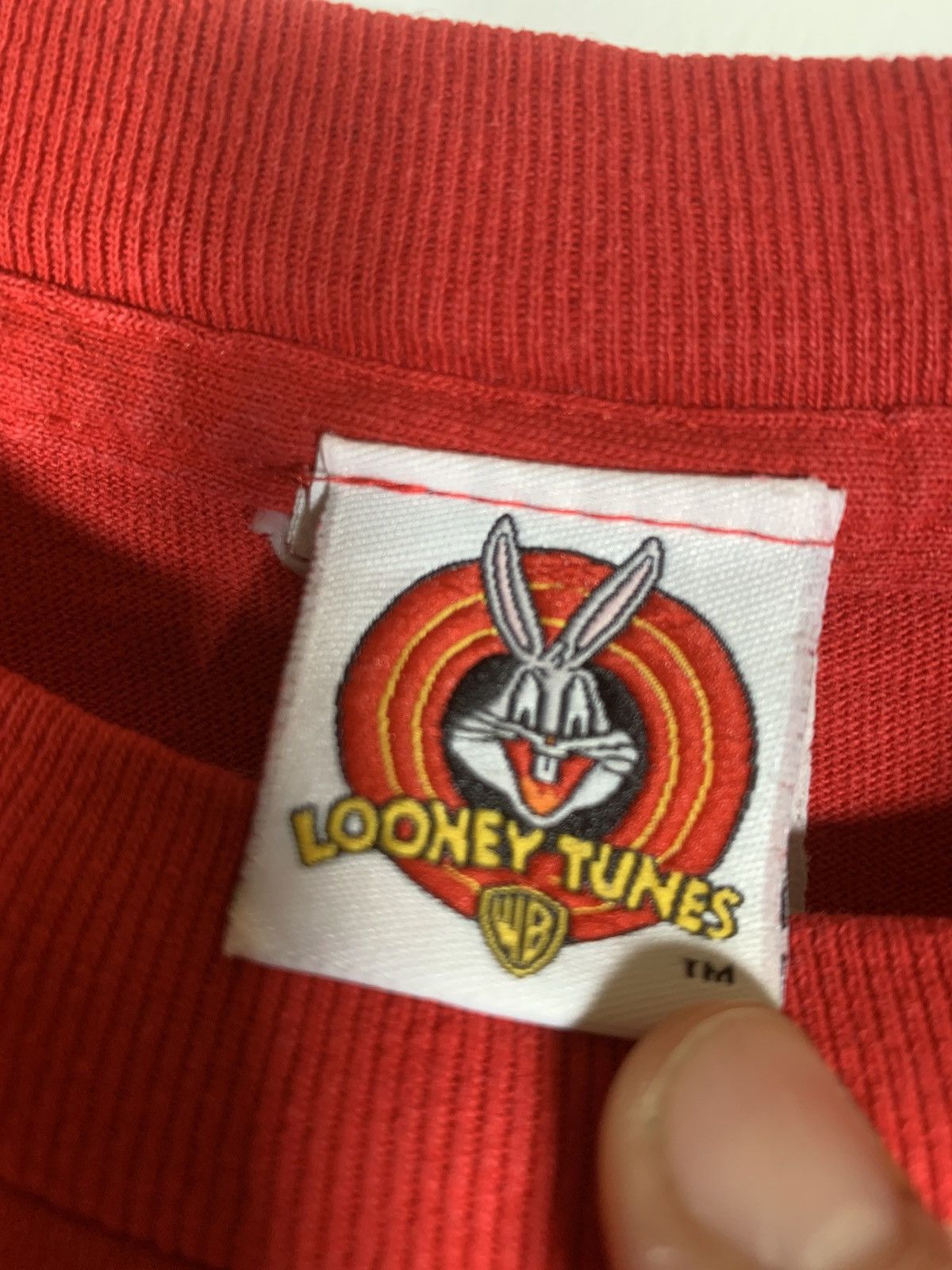 Vintage × Warner Bros Vintage 1997 Looney Tunes Tweety Bird T Shirt 90s Size US L / EU 52-54 / 3 - 3 Thumbnail