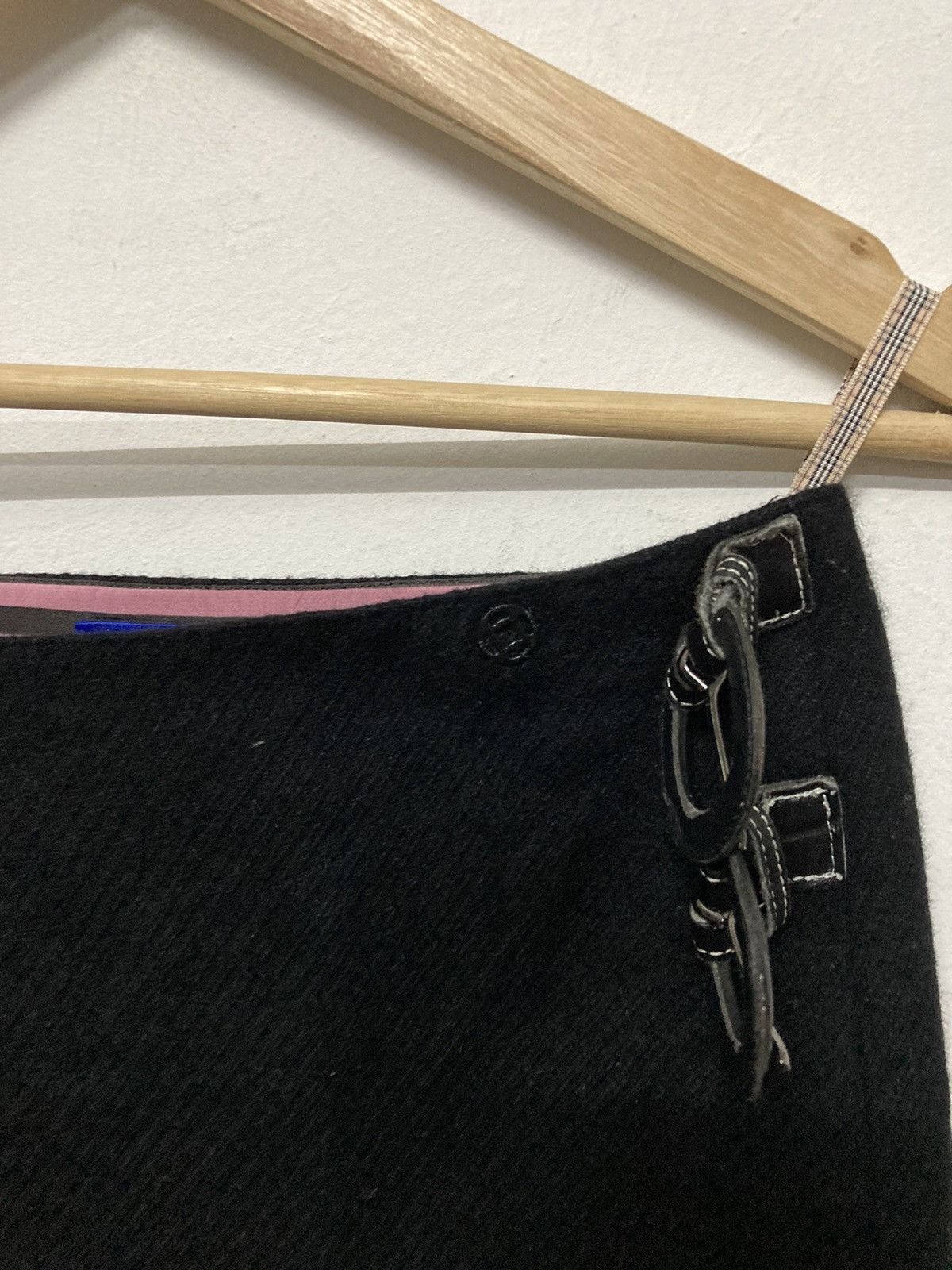 Burberry London Blue Label Wrap Skirt