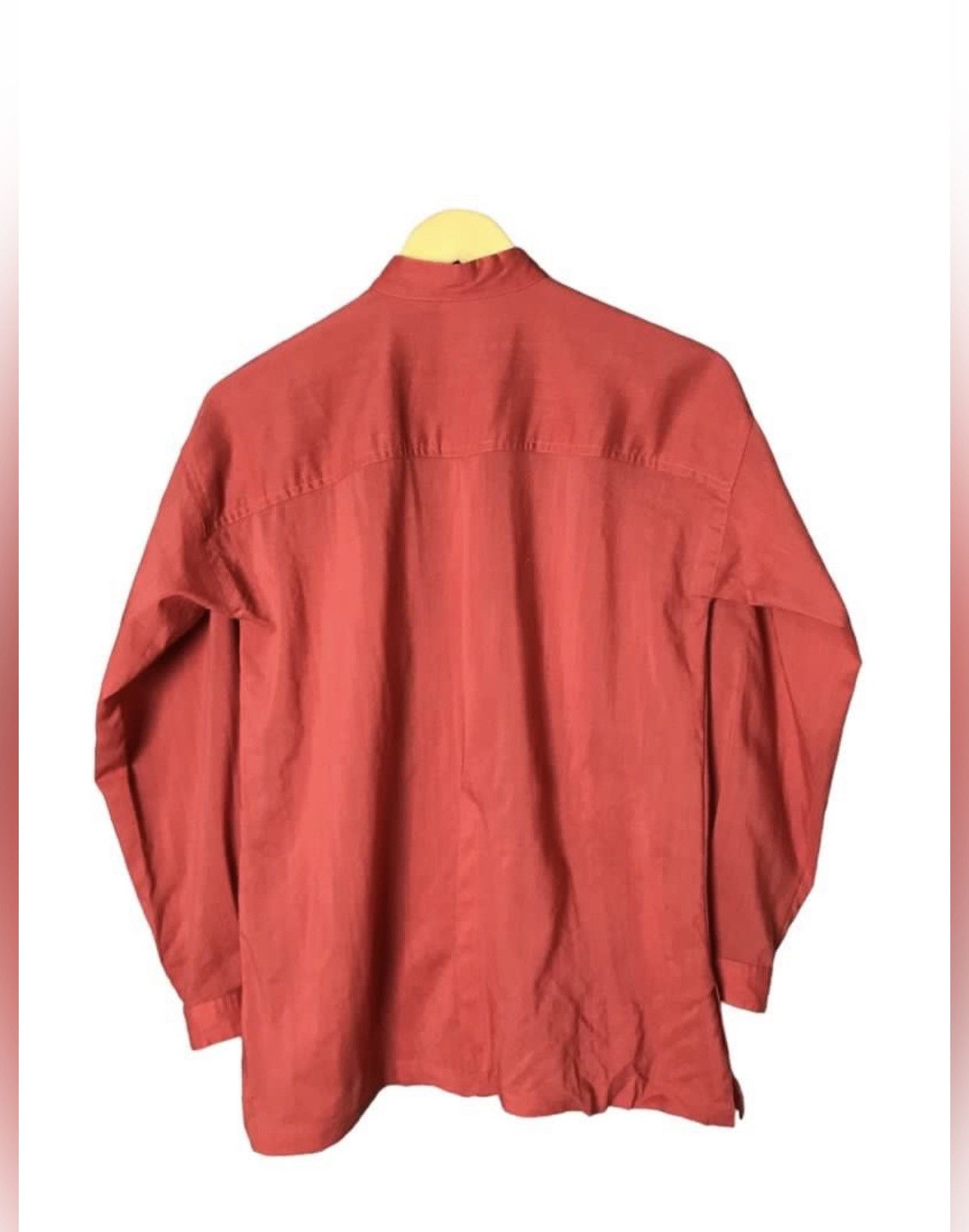 Issey Miyake × Vintage Vintage Issey Miyake Wool Botton Up Shirt Size US XS / EU 42 / 0 - 2 Thumbnail