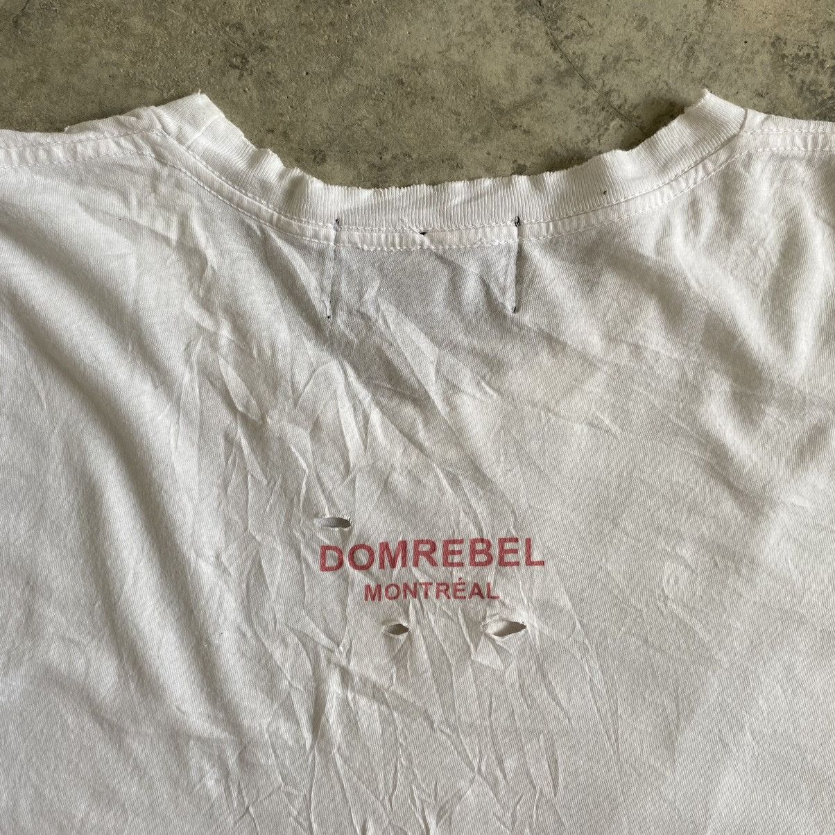 DOMREBEL Dom Rebel Montreal Mona Lisa Distressed T-Shirt Size US XL / EU 56 / 4 - 10 Thumbnail