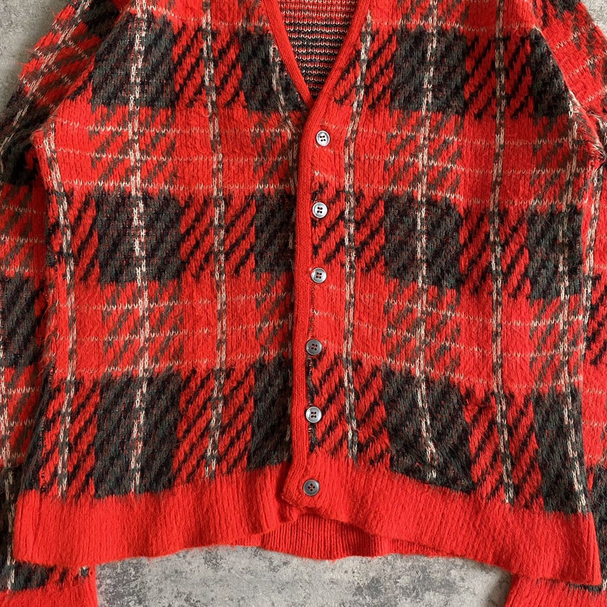 Vintage Vintage 60’s Brent Knitted Mohair Cardigan Jumper Sweater Size S / US 4 / IT 40 - 4 Thumbnail