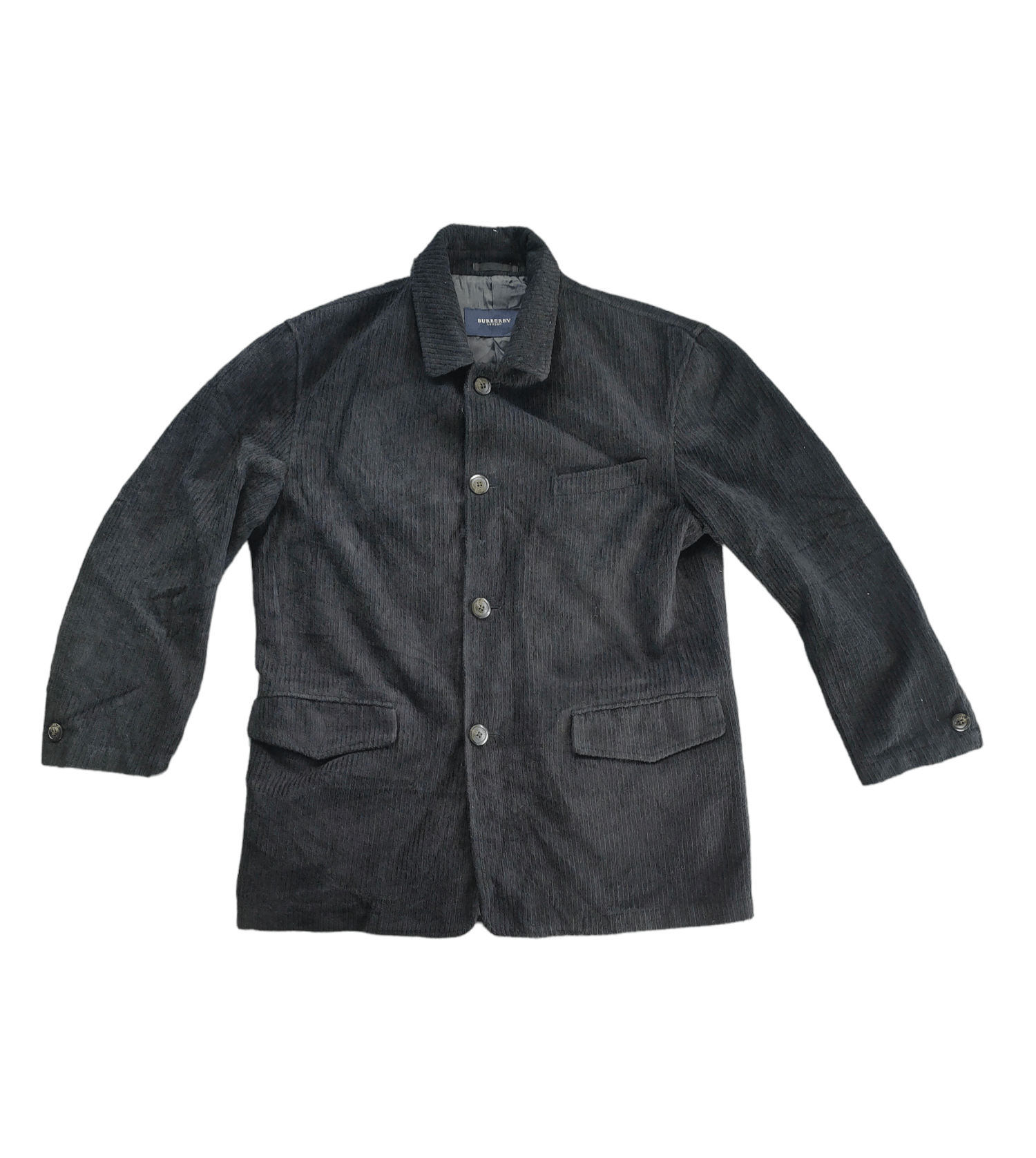 BURBERRY BLAZER&BUTTON UP CORDUROY JACKET