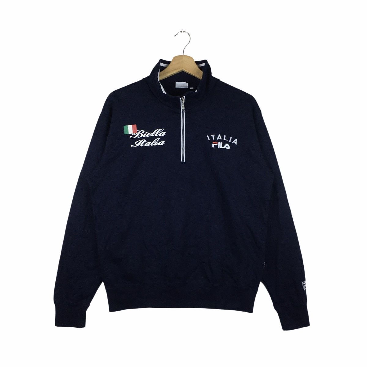 Vtg FILA ITALIA Sport Tennis Jacket Parka Trench Outdoor
