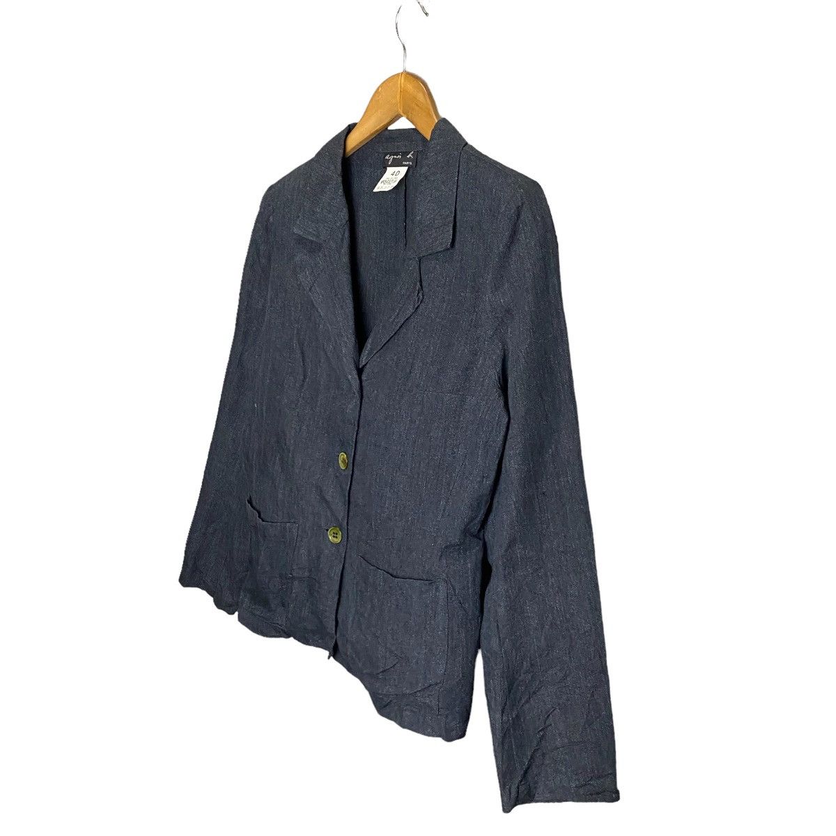 agnes b. Agnes B. Linen coat jacket Size S / US 4 / IT 40 - 3 Thumbnail