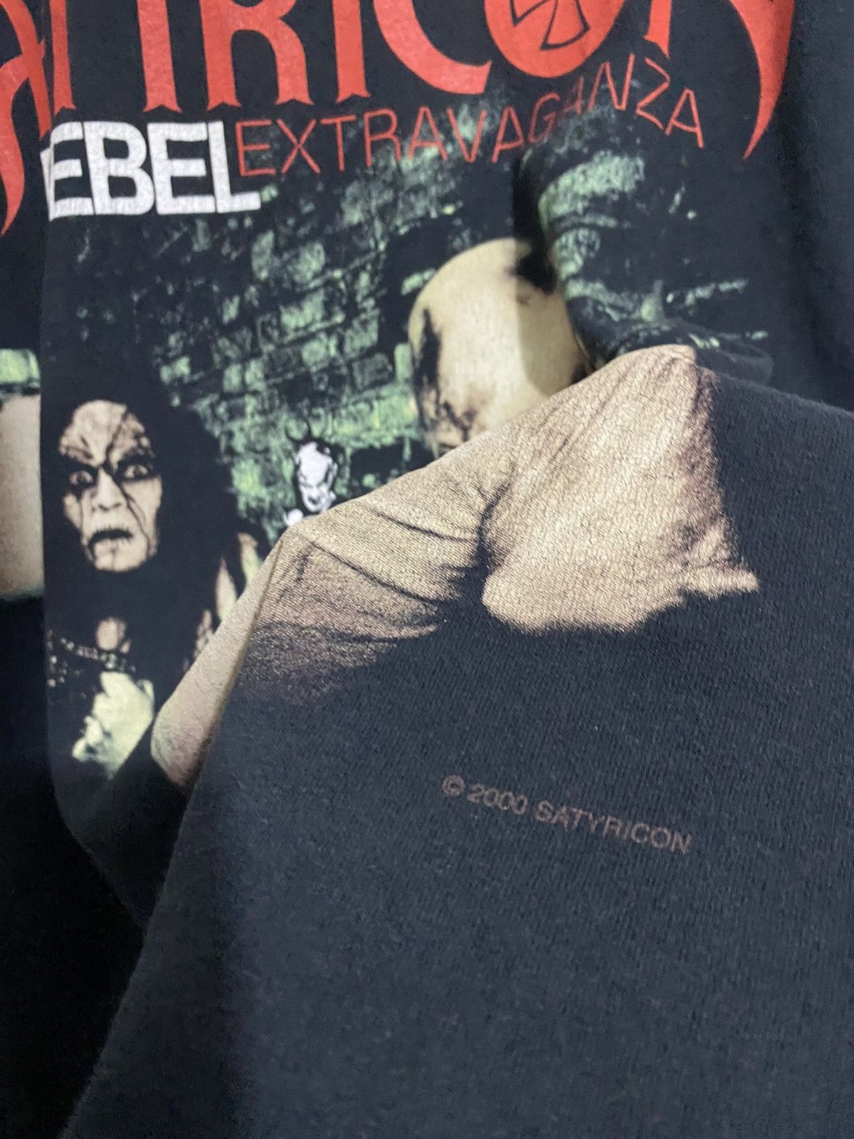 Band Tees × Vintage 💸BINDINGOFFER💸Satyricon Rebel Extravaganza Mayhem Darkthorne Size US L / EU 52-54 / 3 - 4 Thumbnail