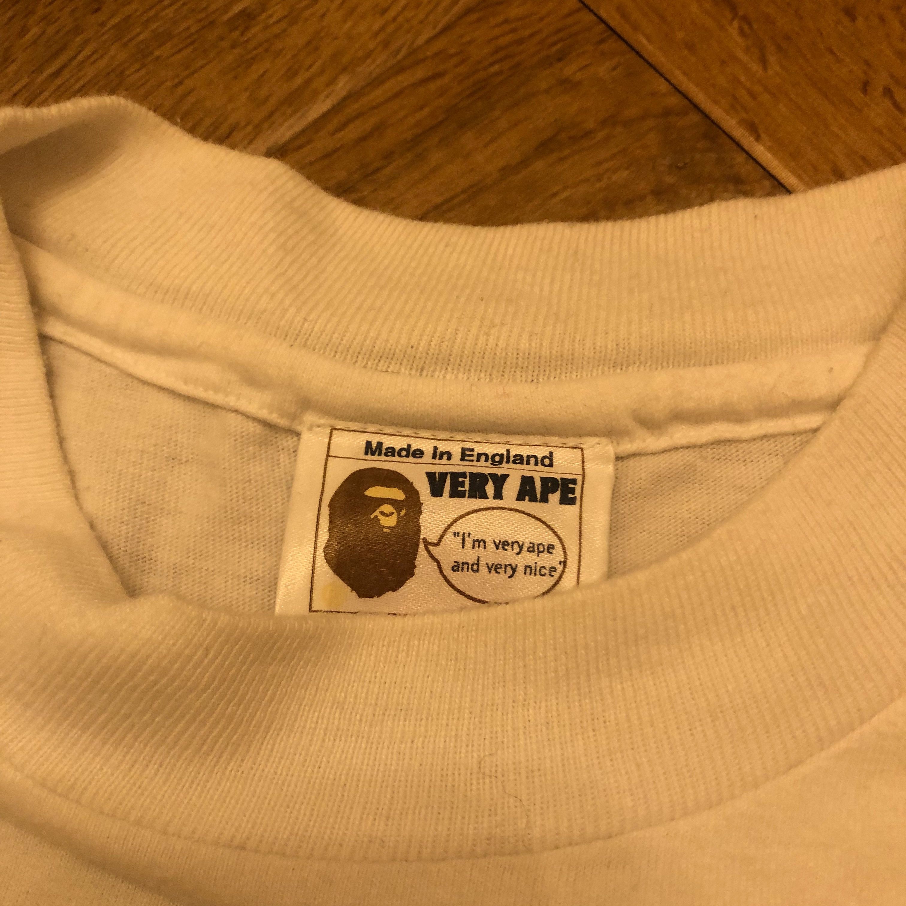 Bape Bape 90s Very Ape Soldier Of The Month Tee Shirt Size US L / EU 52-54 / 3 - 4 Thumbnail